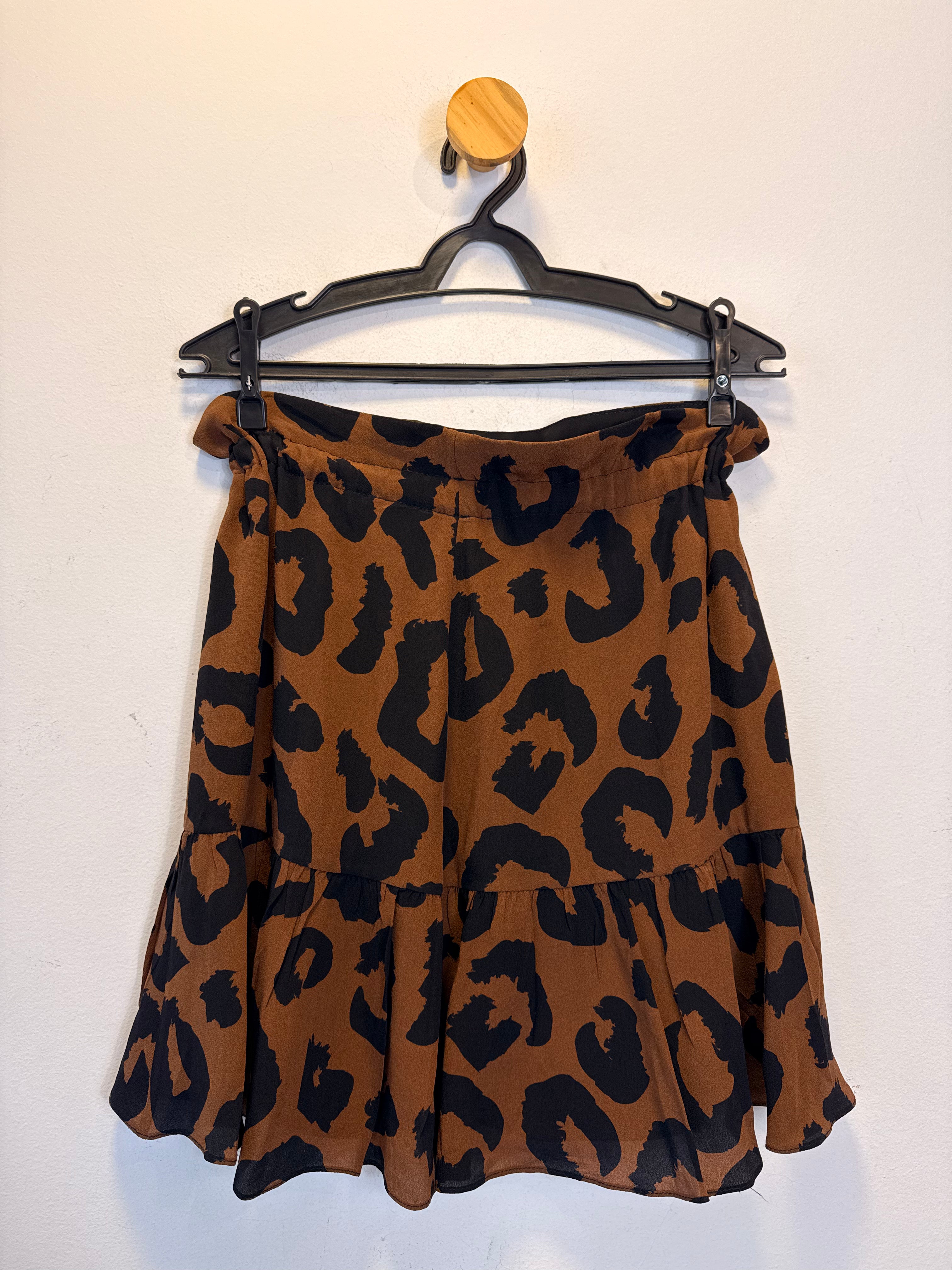 Saia Animal Print Seda