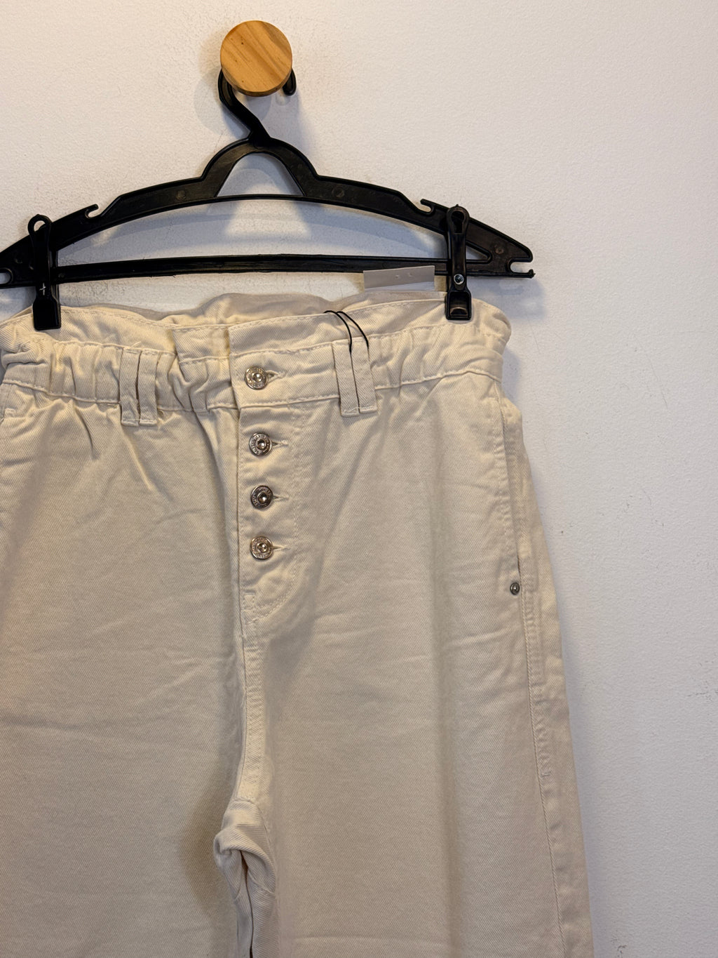 Calça Jeans Off White Zara