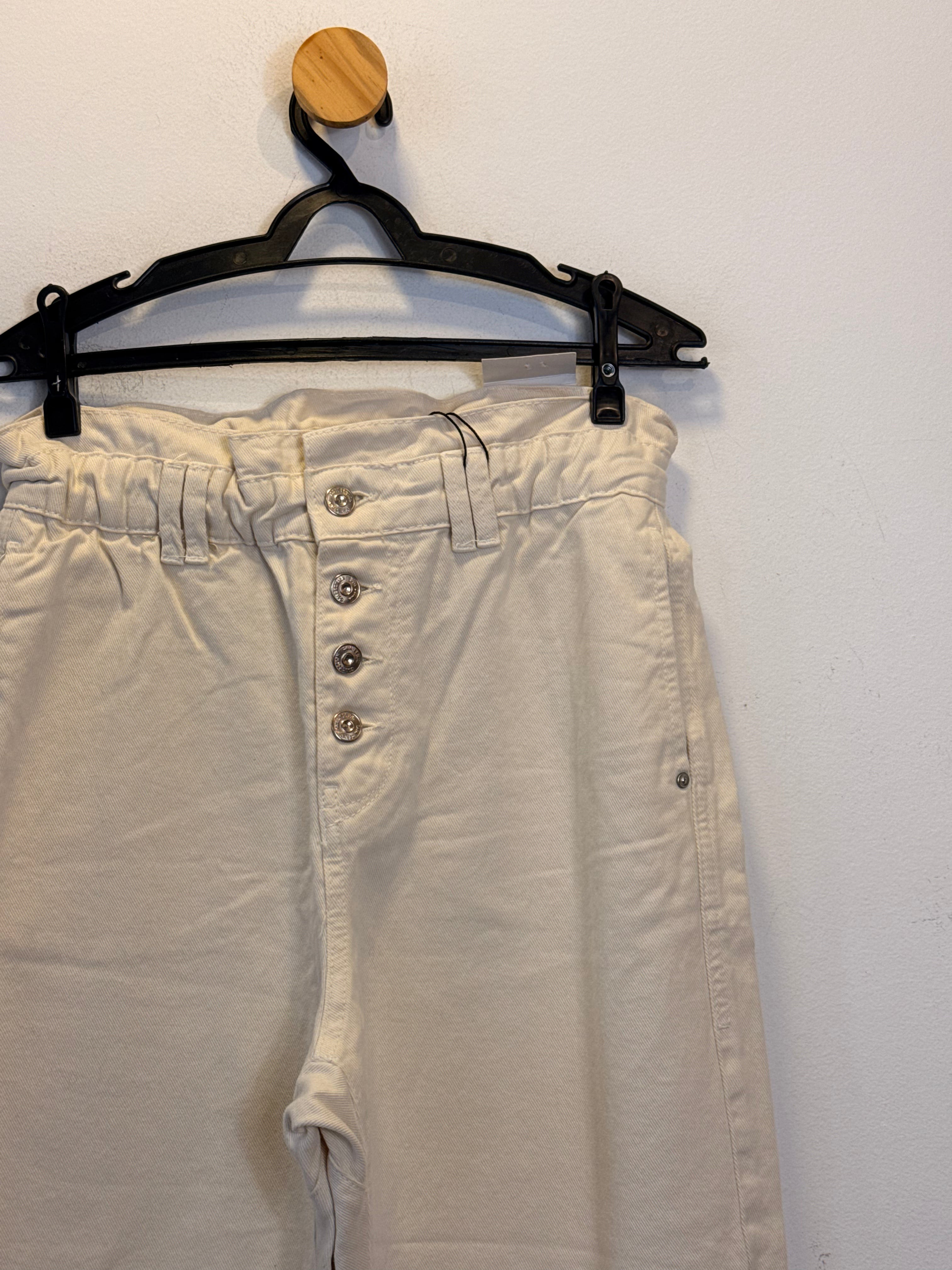 Calça Jeans Off White Zara