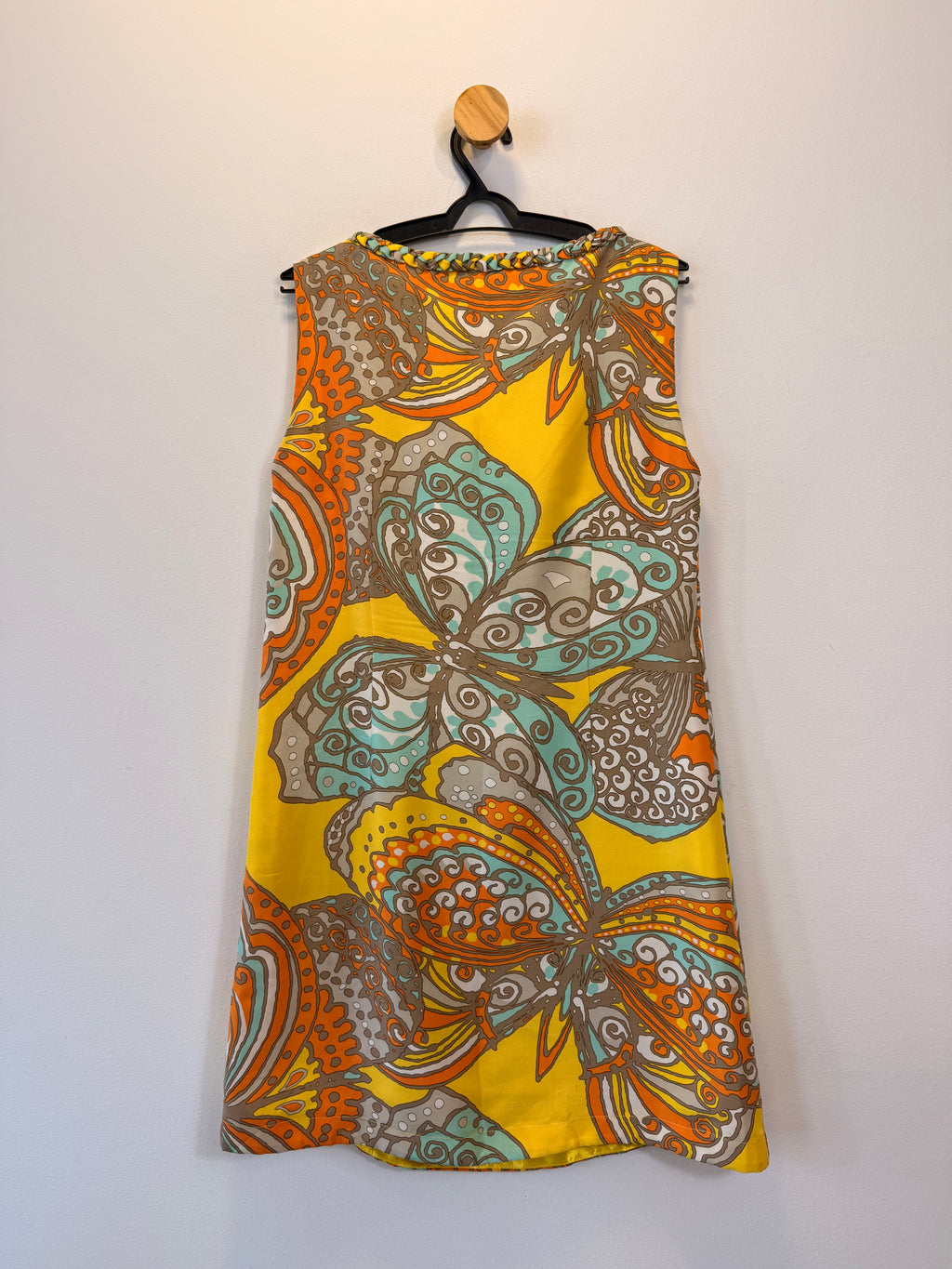 Vestido Amarelo Estampado Kate Spade
