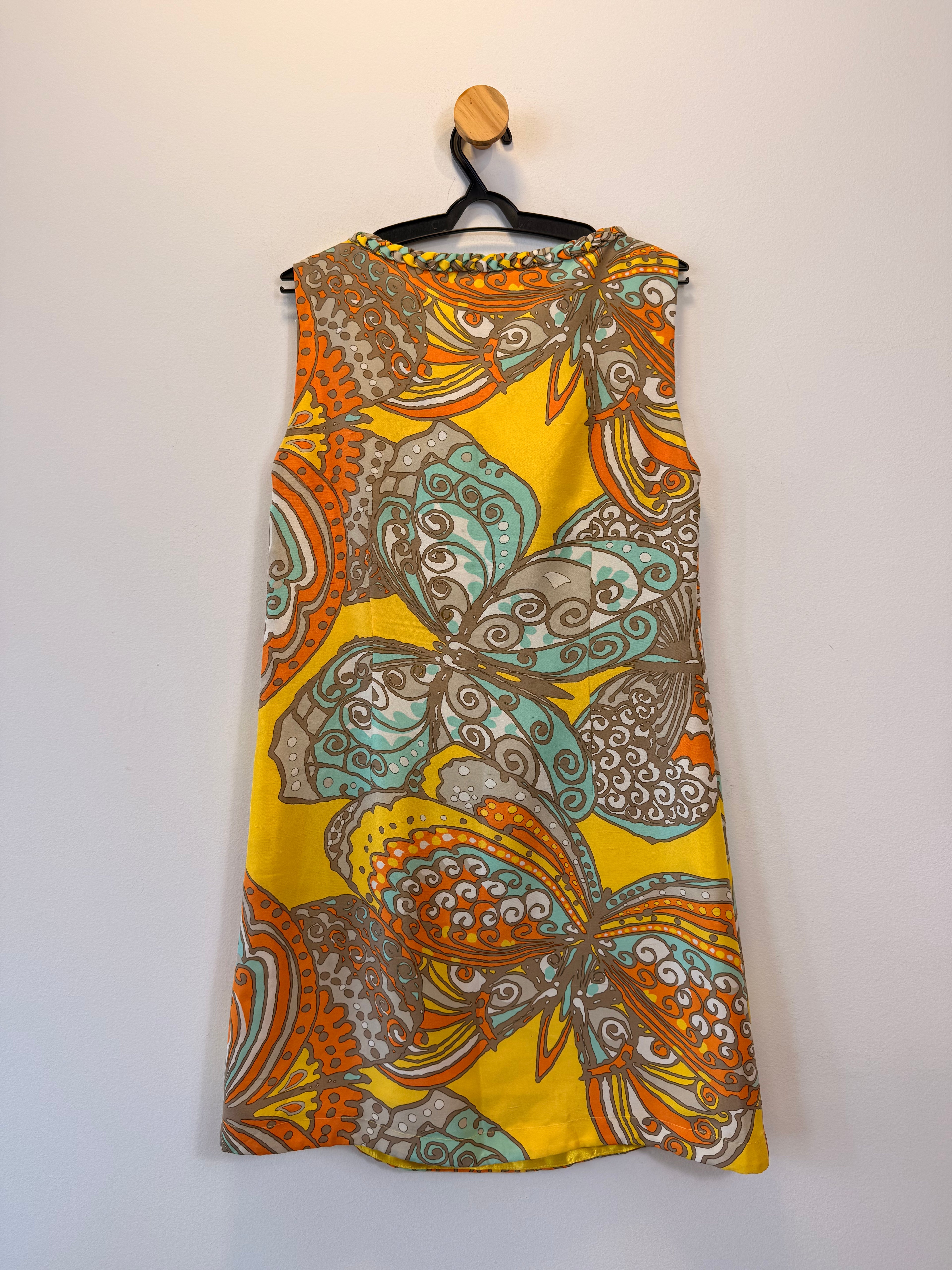 Vestido Amarelo Estampado Kate Spade