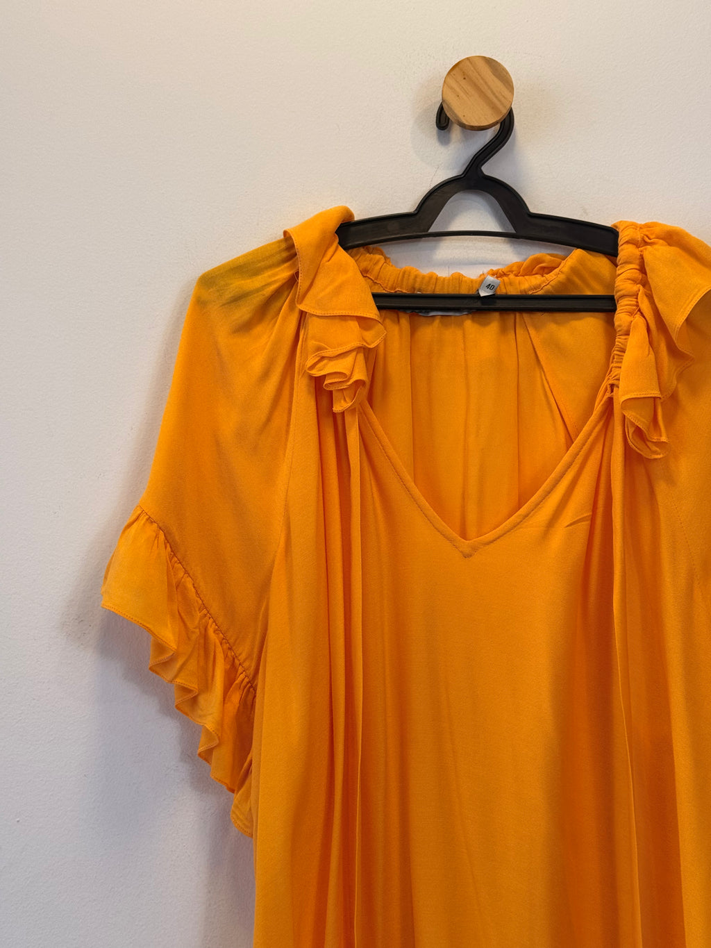 Blusa Laranja Reinaldo Lourenço