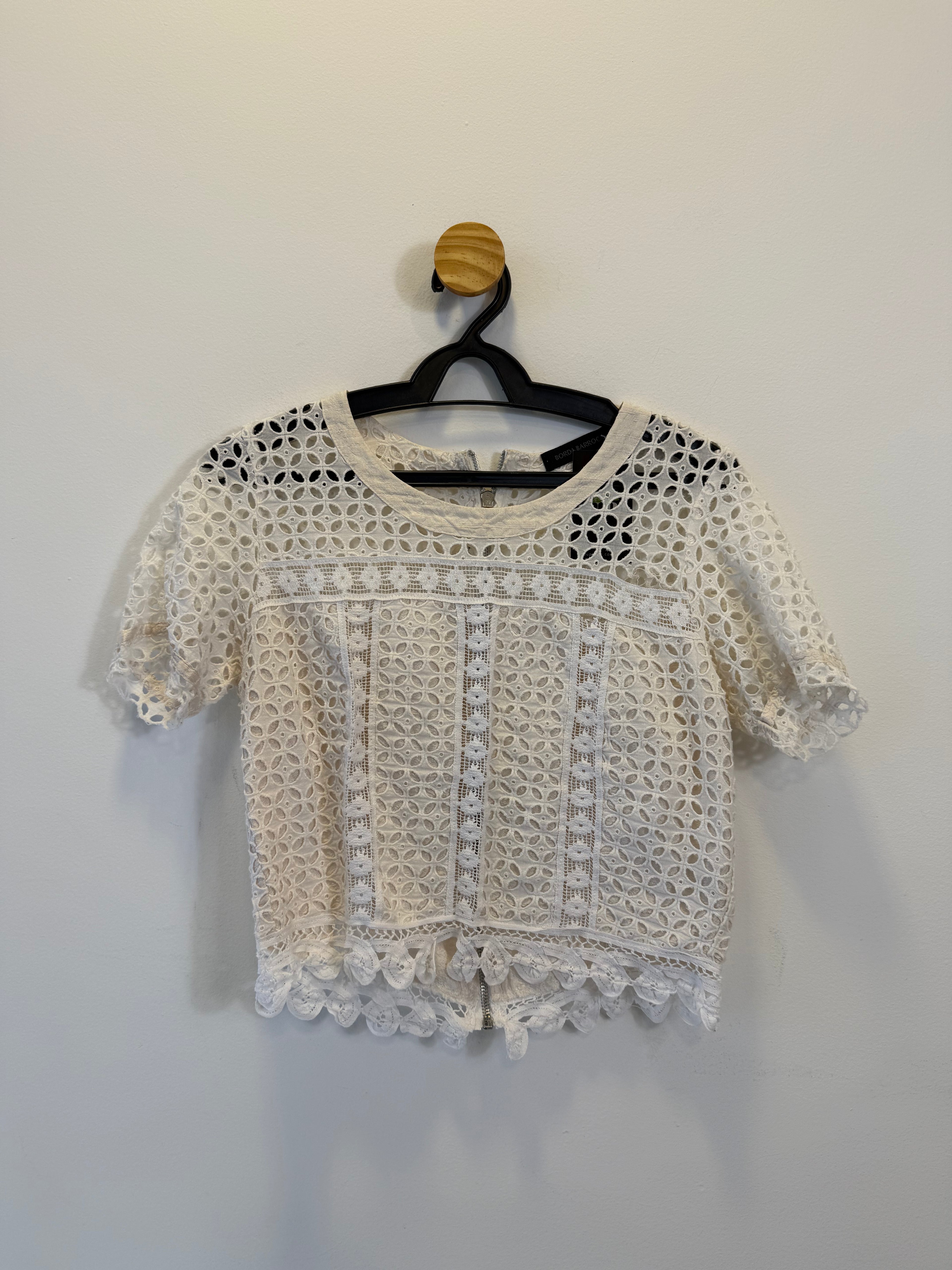 Cropped Laise Off white