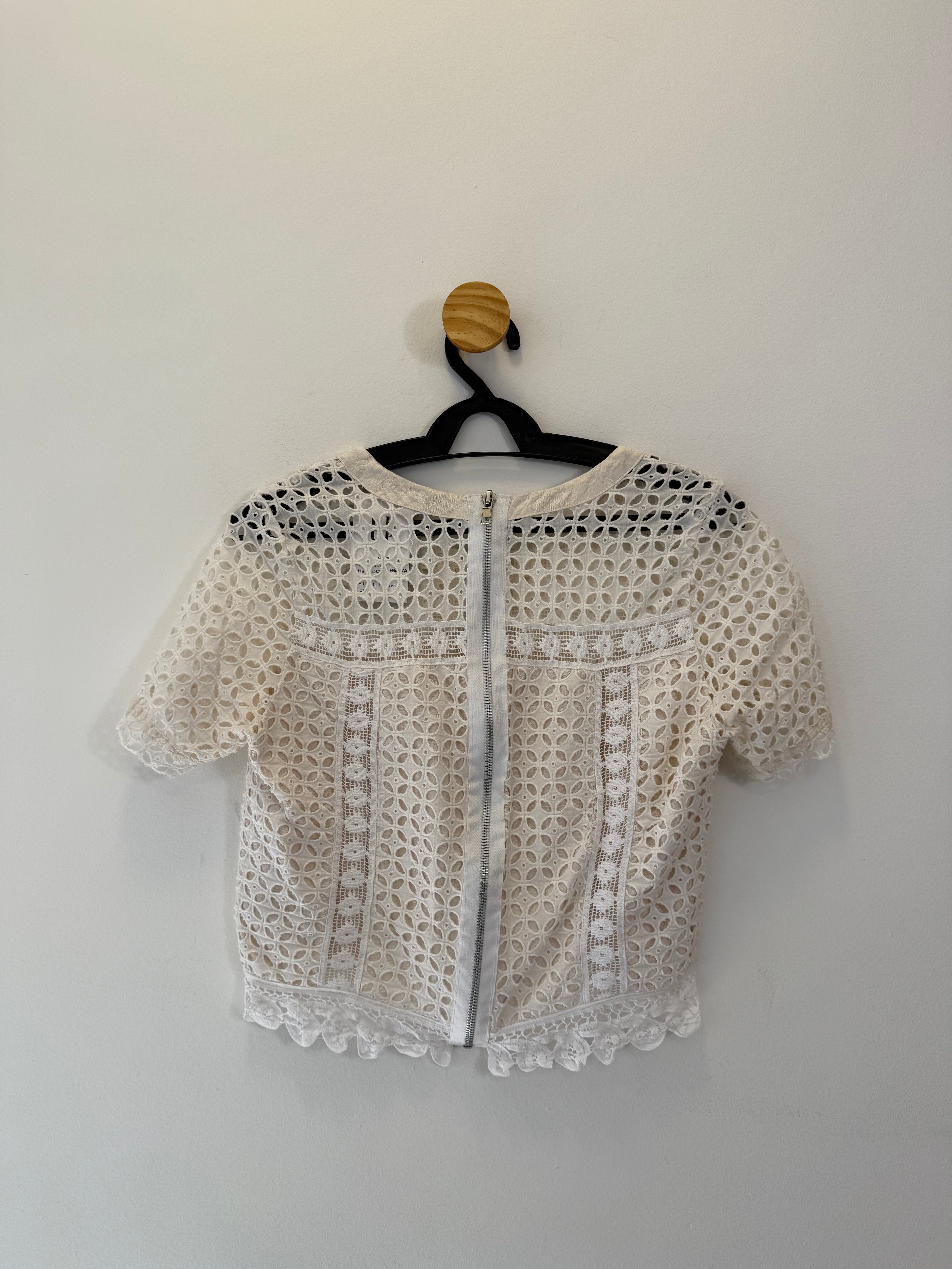 Cropped Laise Off white