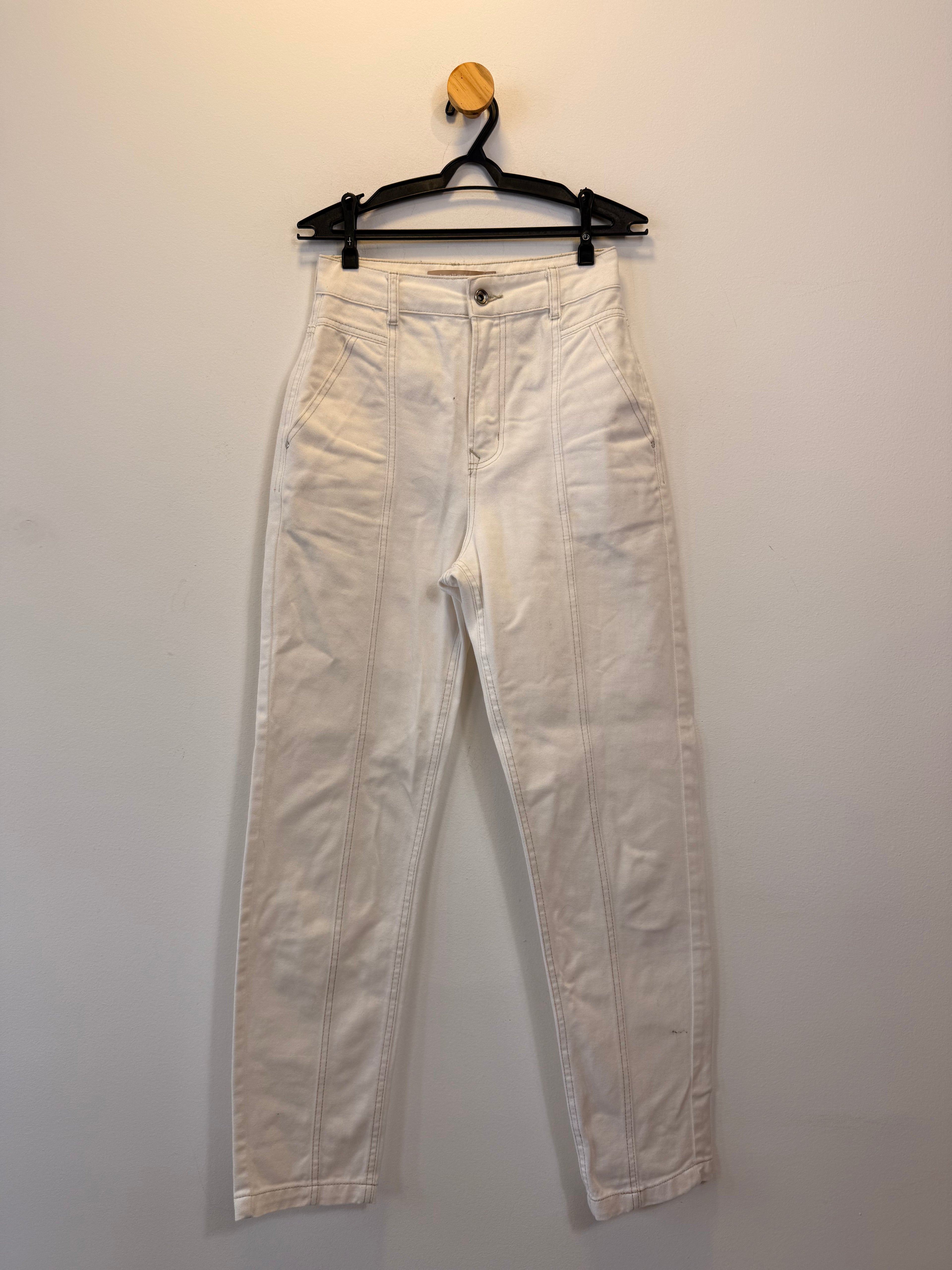 Calça Jeans Branca Lez a Lez