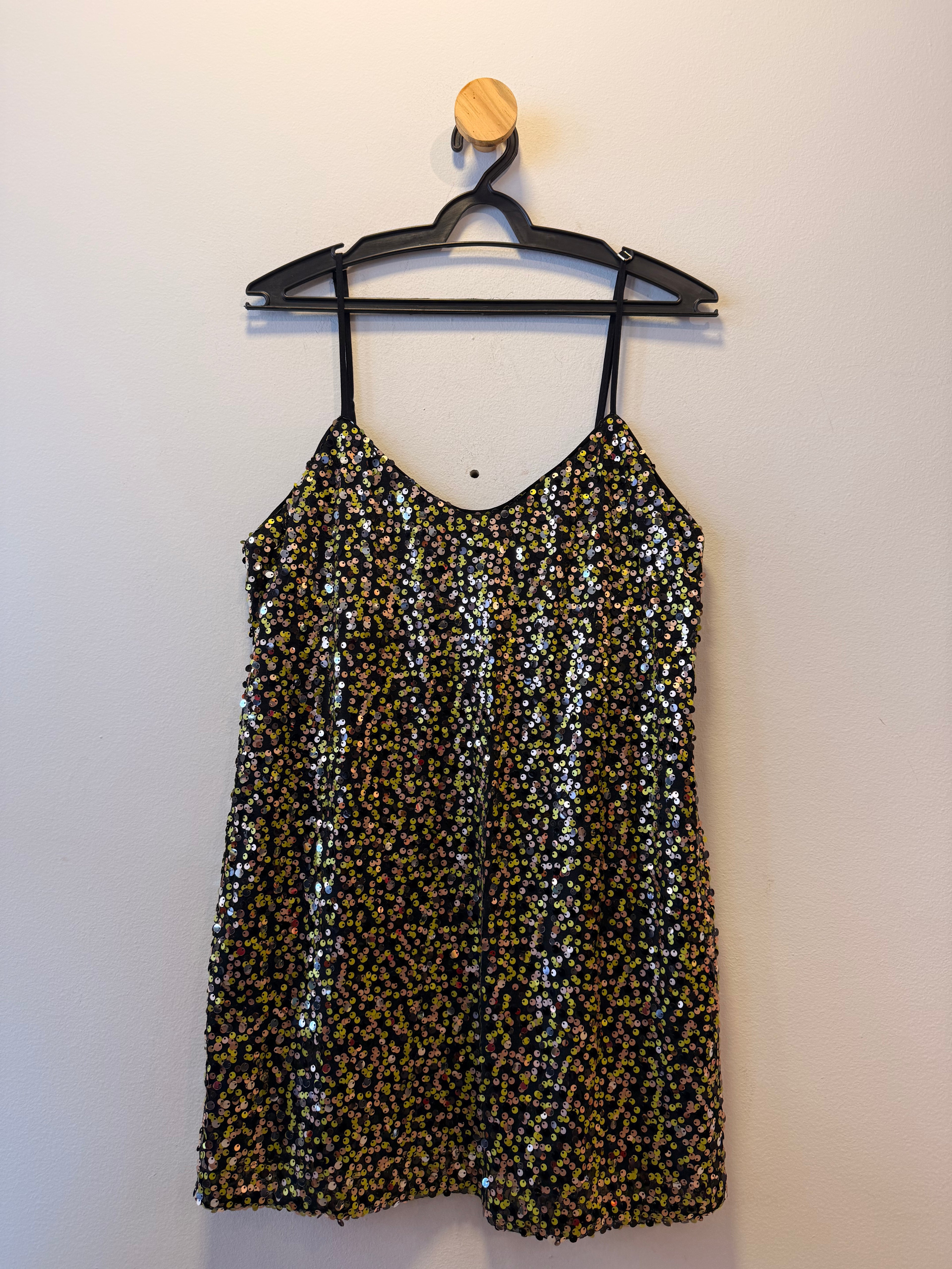 Vestido Paetê Colcci