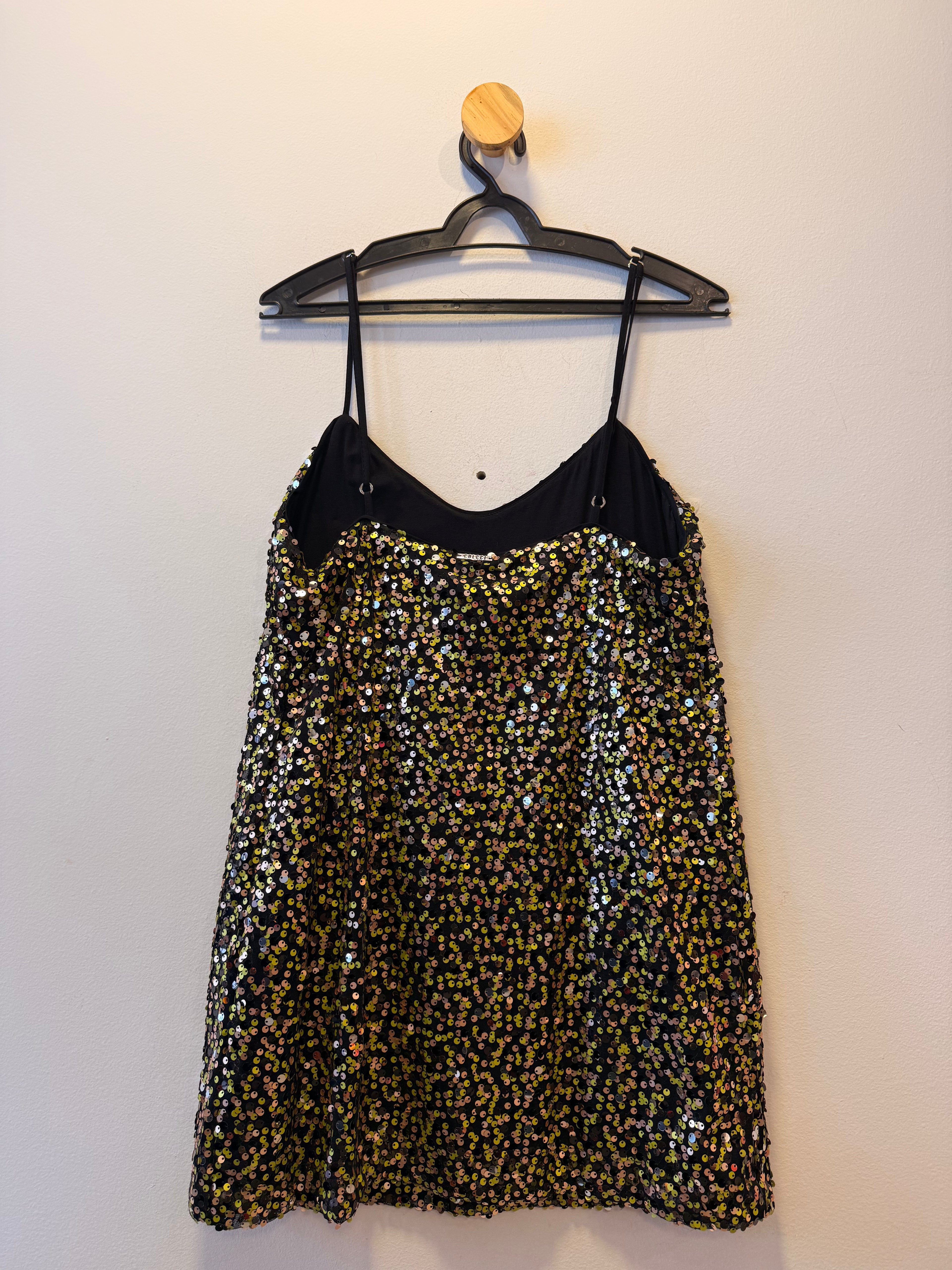 Vestido Paetê Colcci