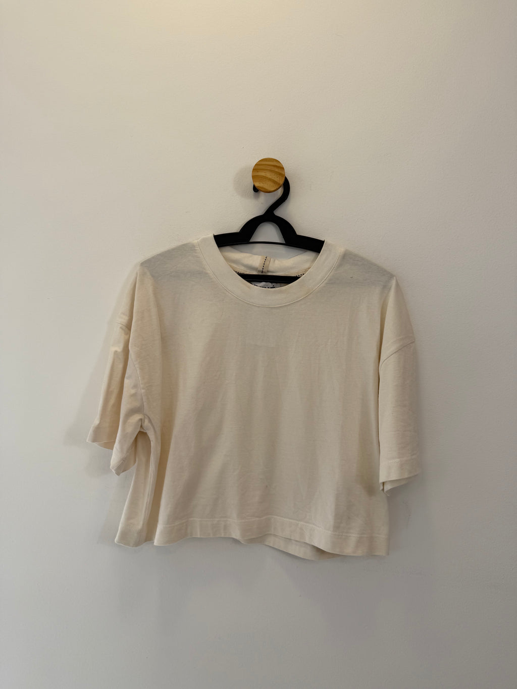 Camiseta Cropped Off white