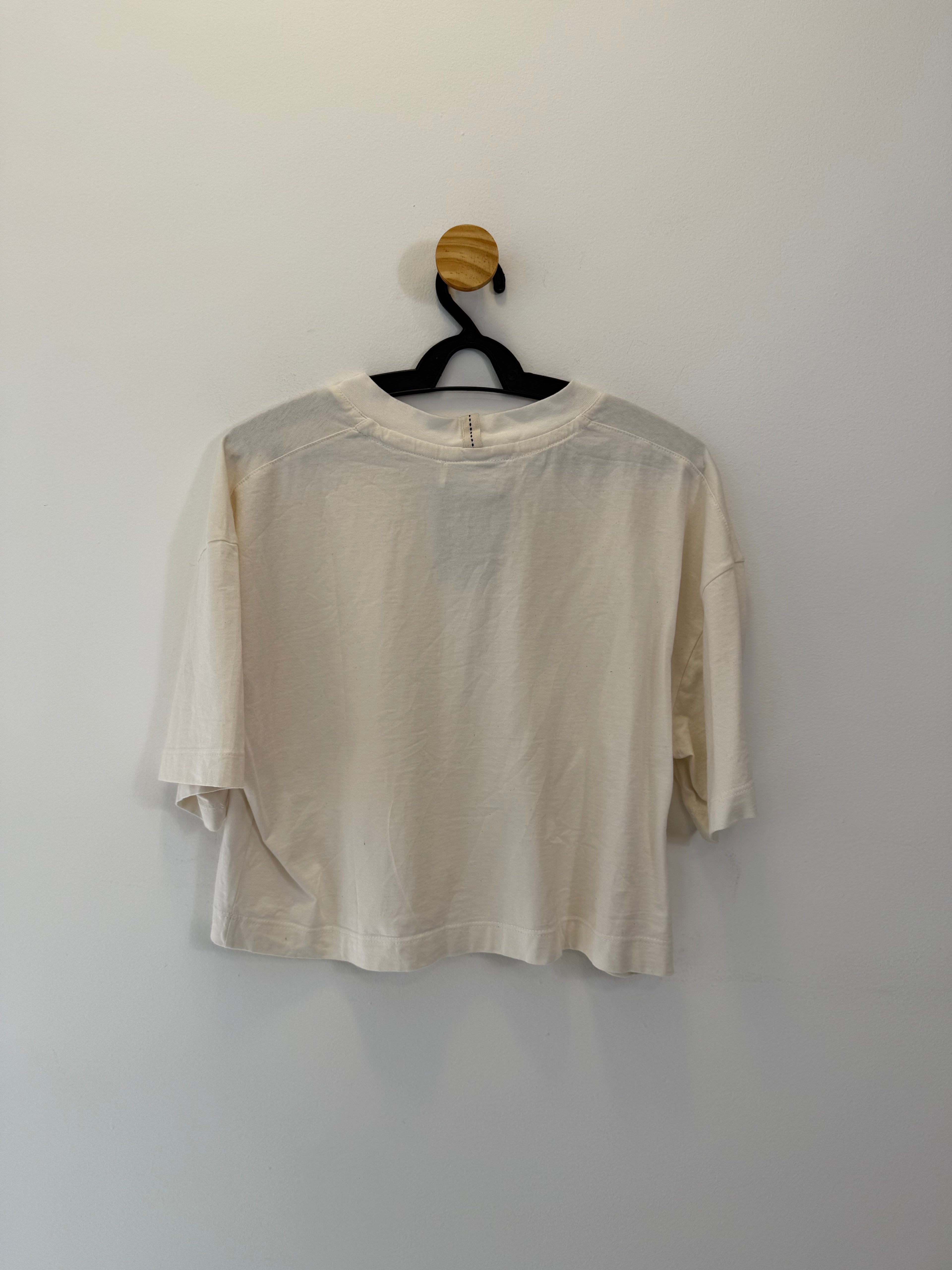 Camiseta Cropped Off white