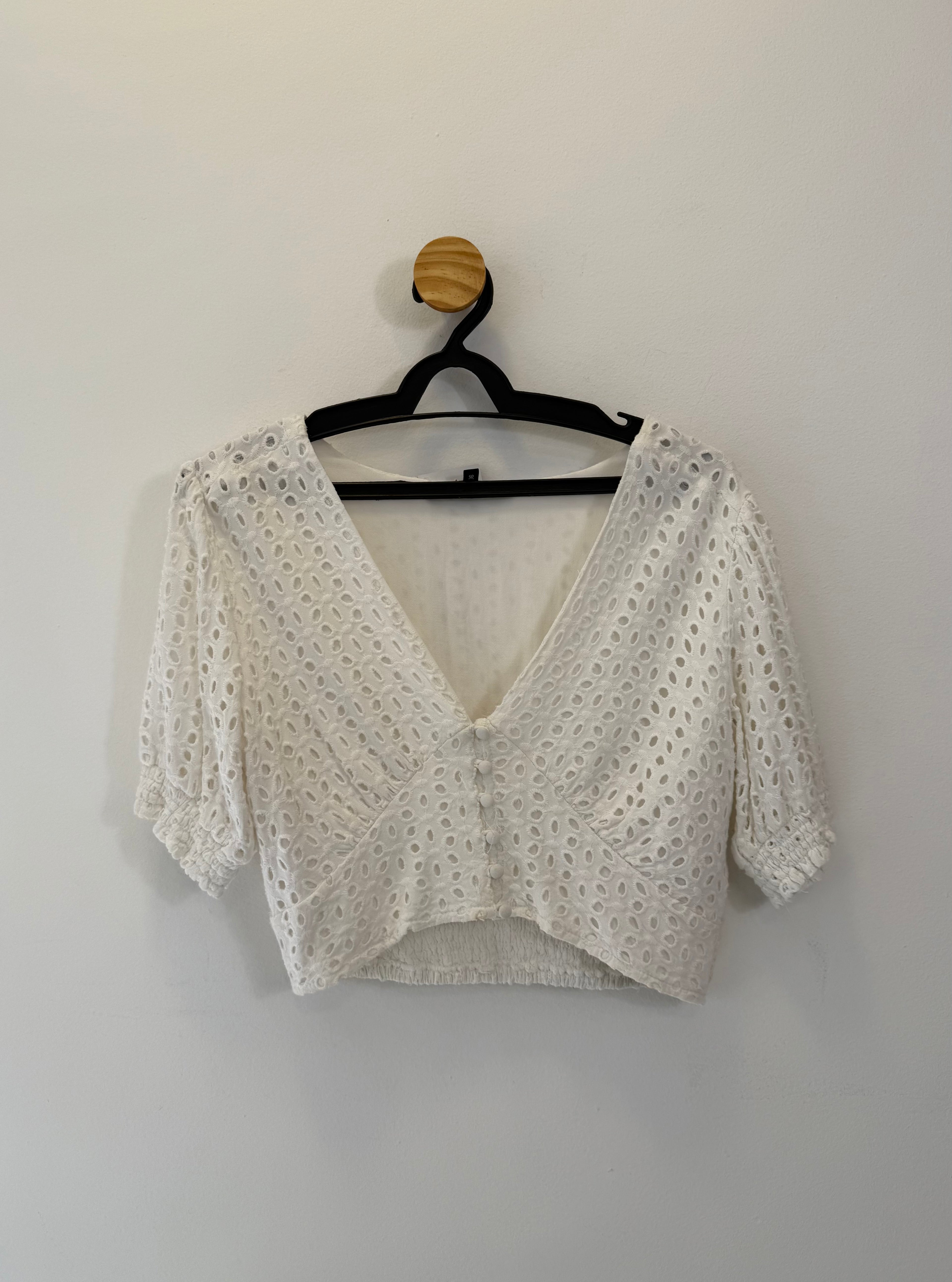 Cropped Laise Branco
