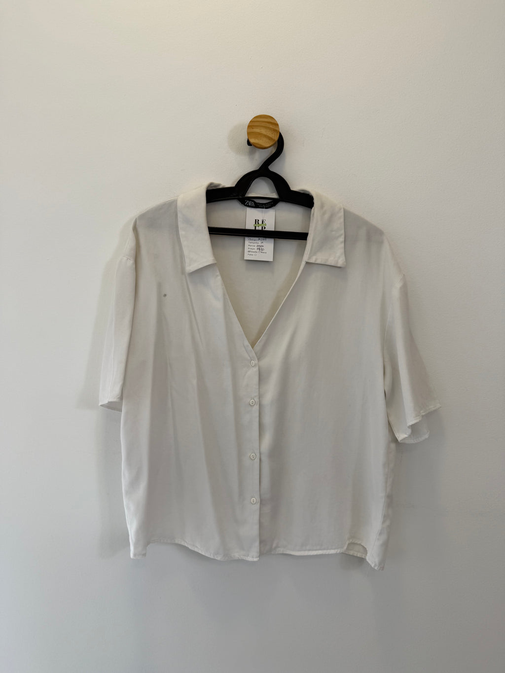 Camisa Cropped Branca