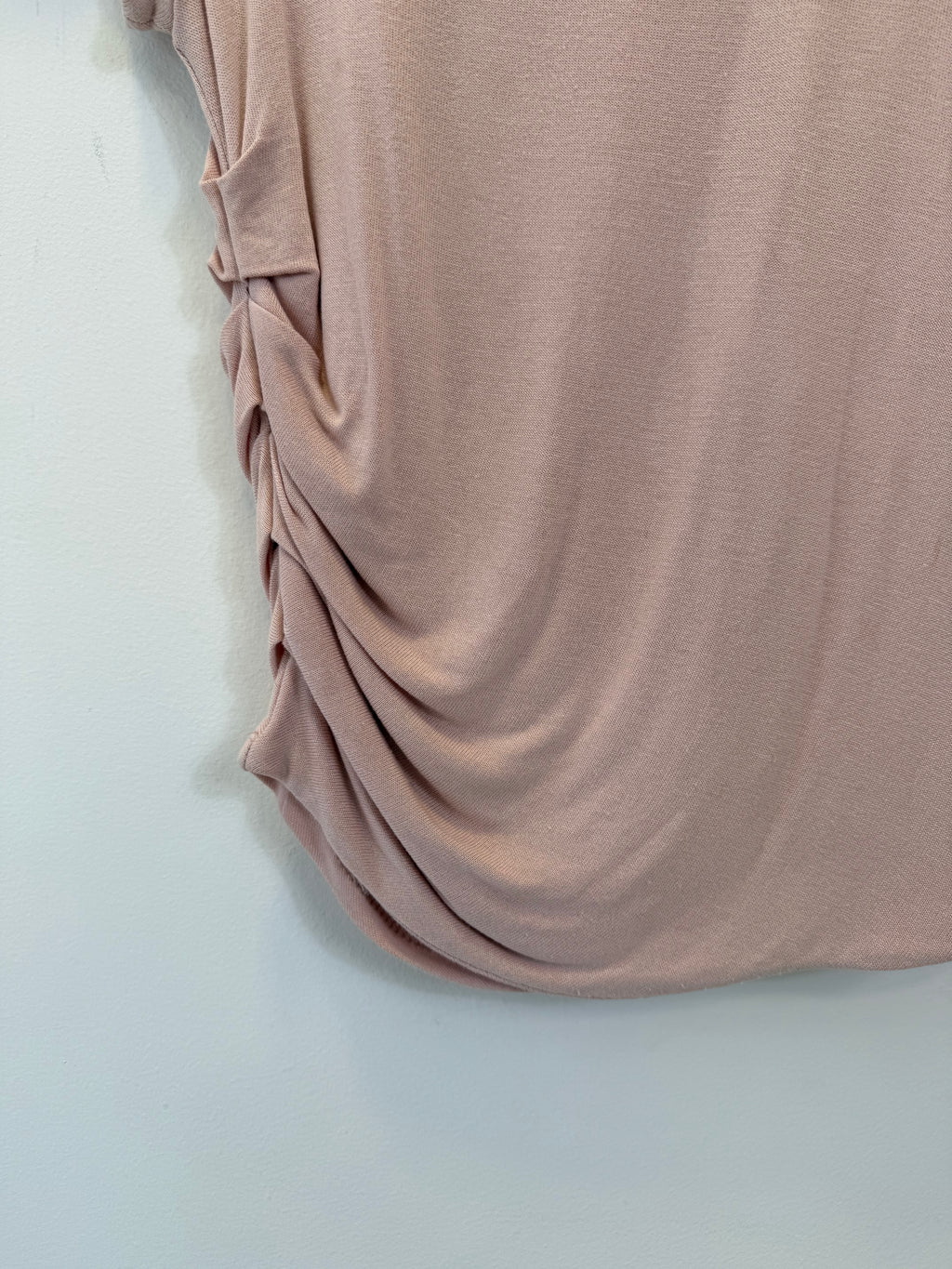 Blusa Drapeada Bege