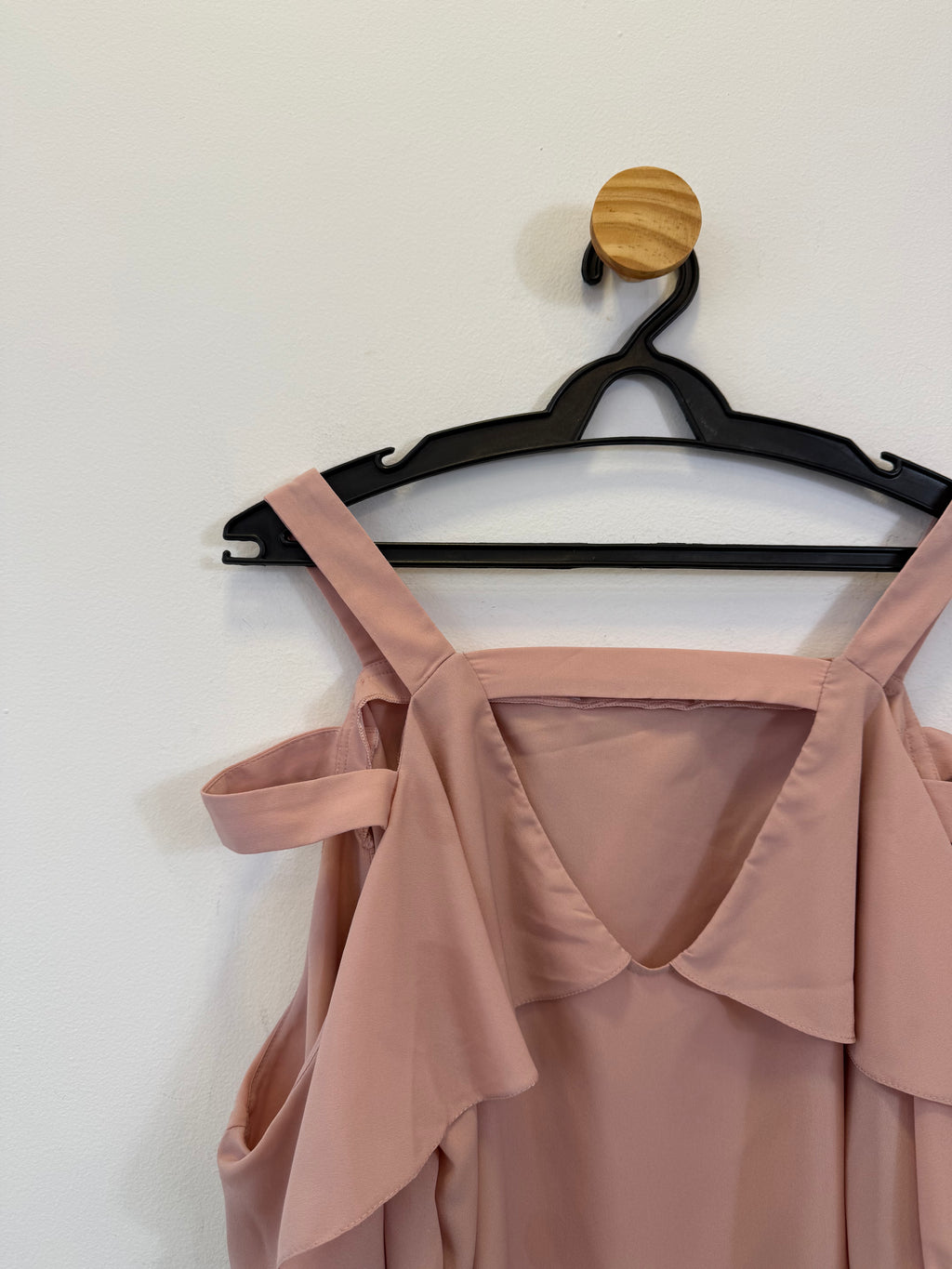 Blusa Babados Nude