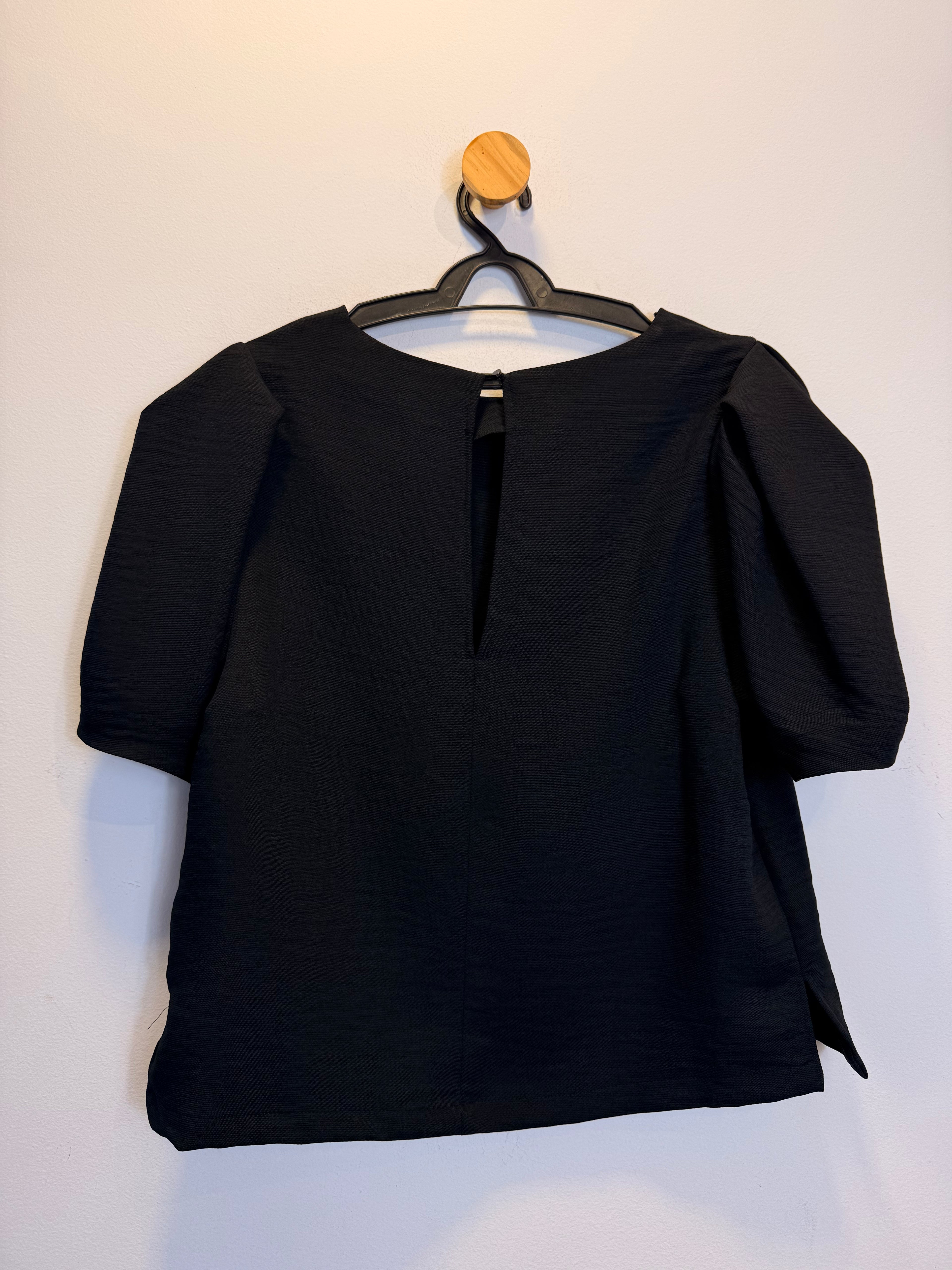Blusa Preta Shoulder