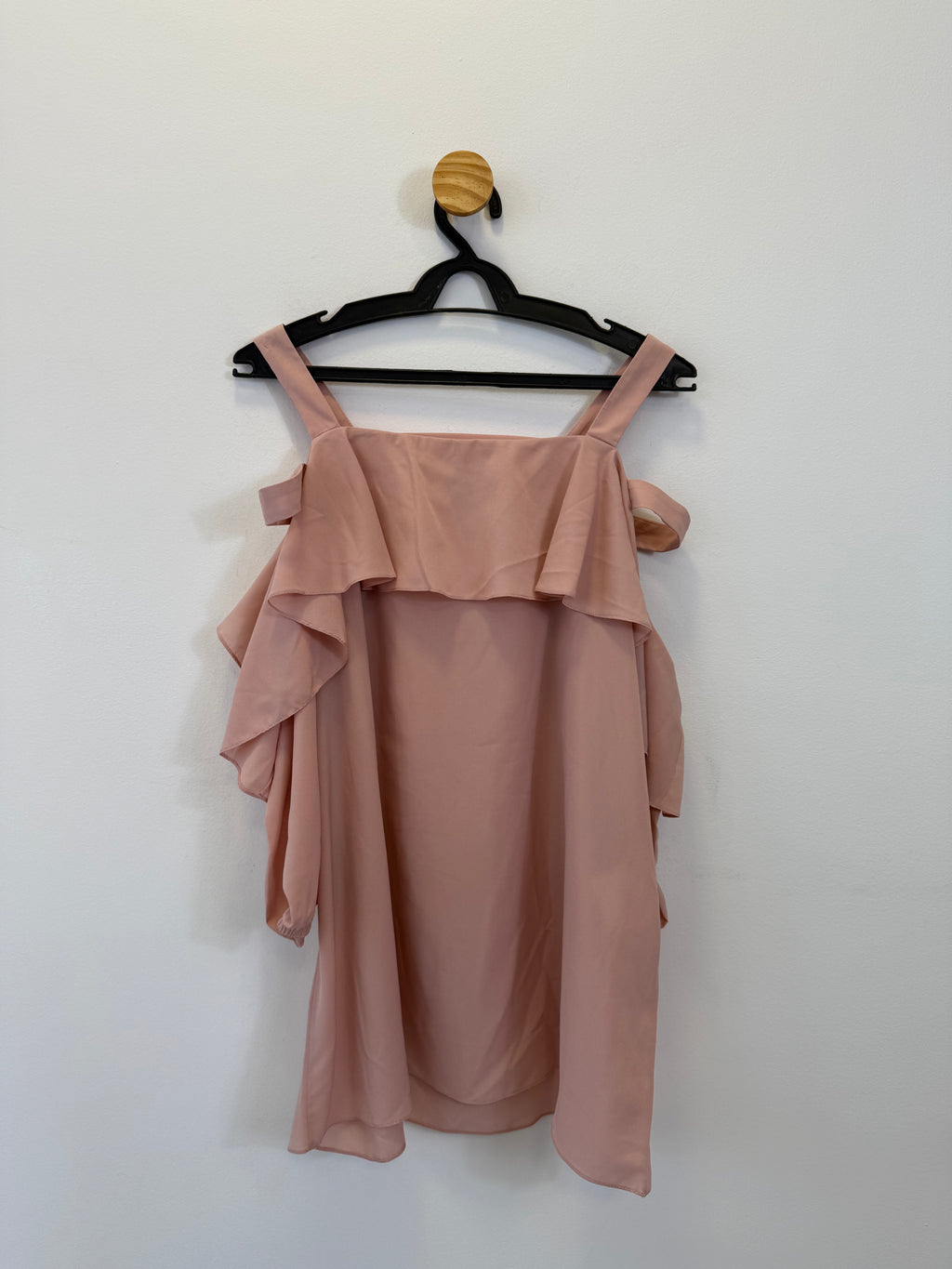 Blusa Babados Nude