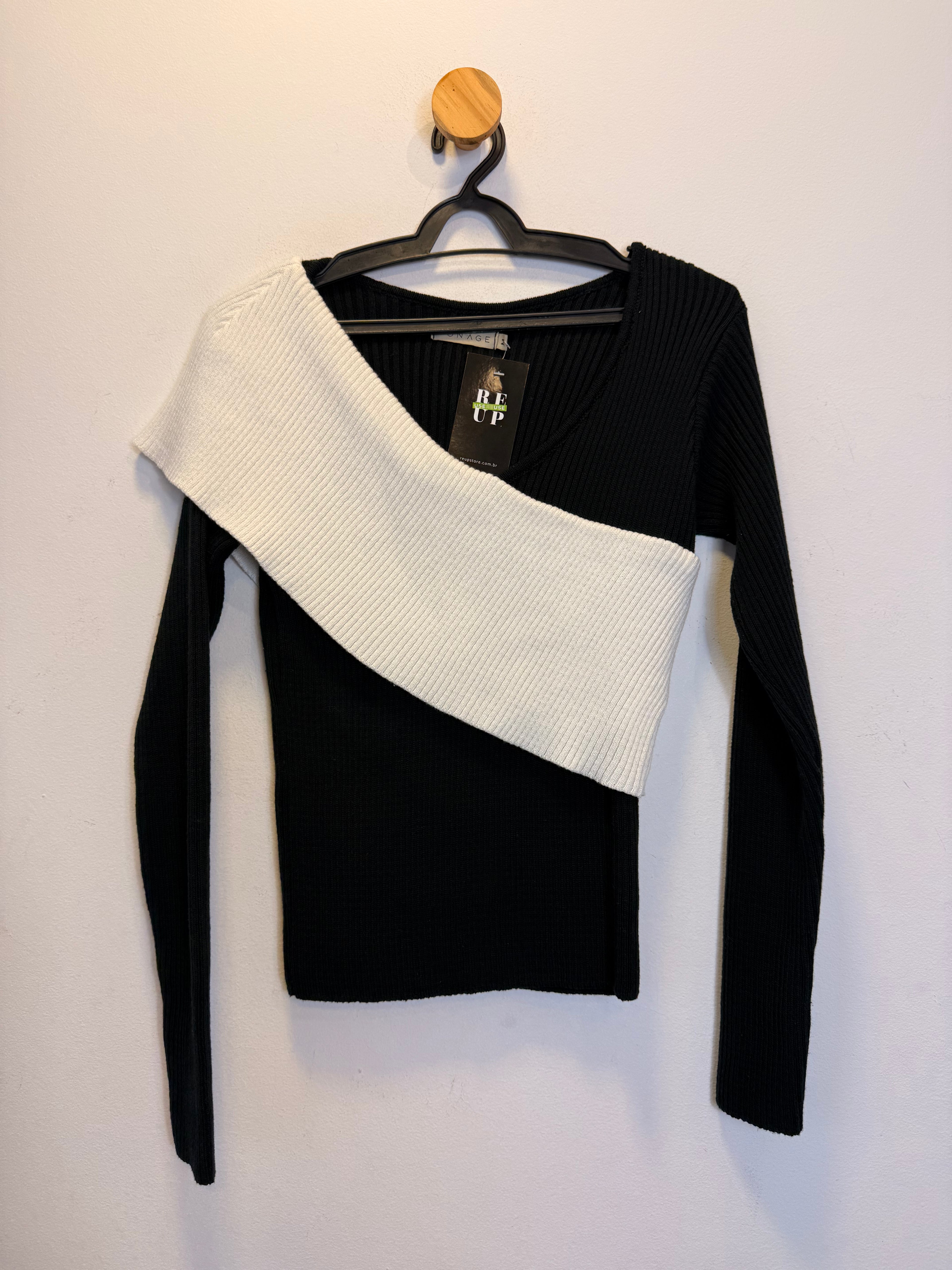 Blusa Bicolor Ton Âge