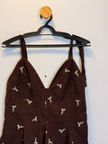 Blusa Marrom Zara