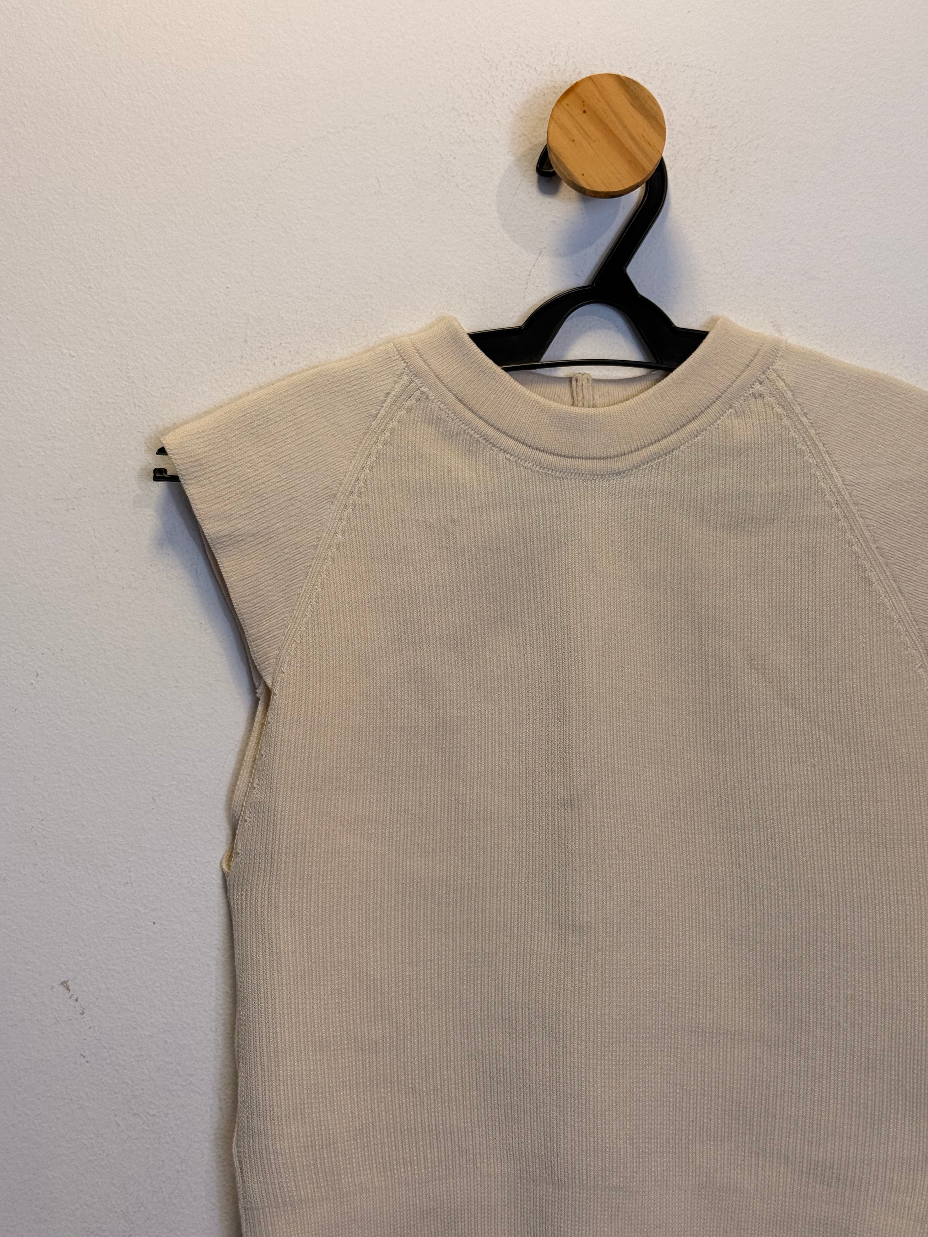 Cropped Bege Dress To