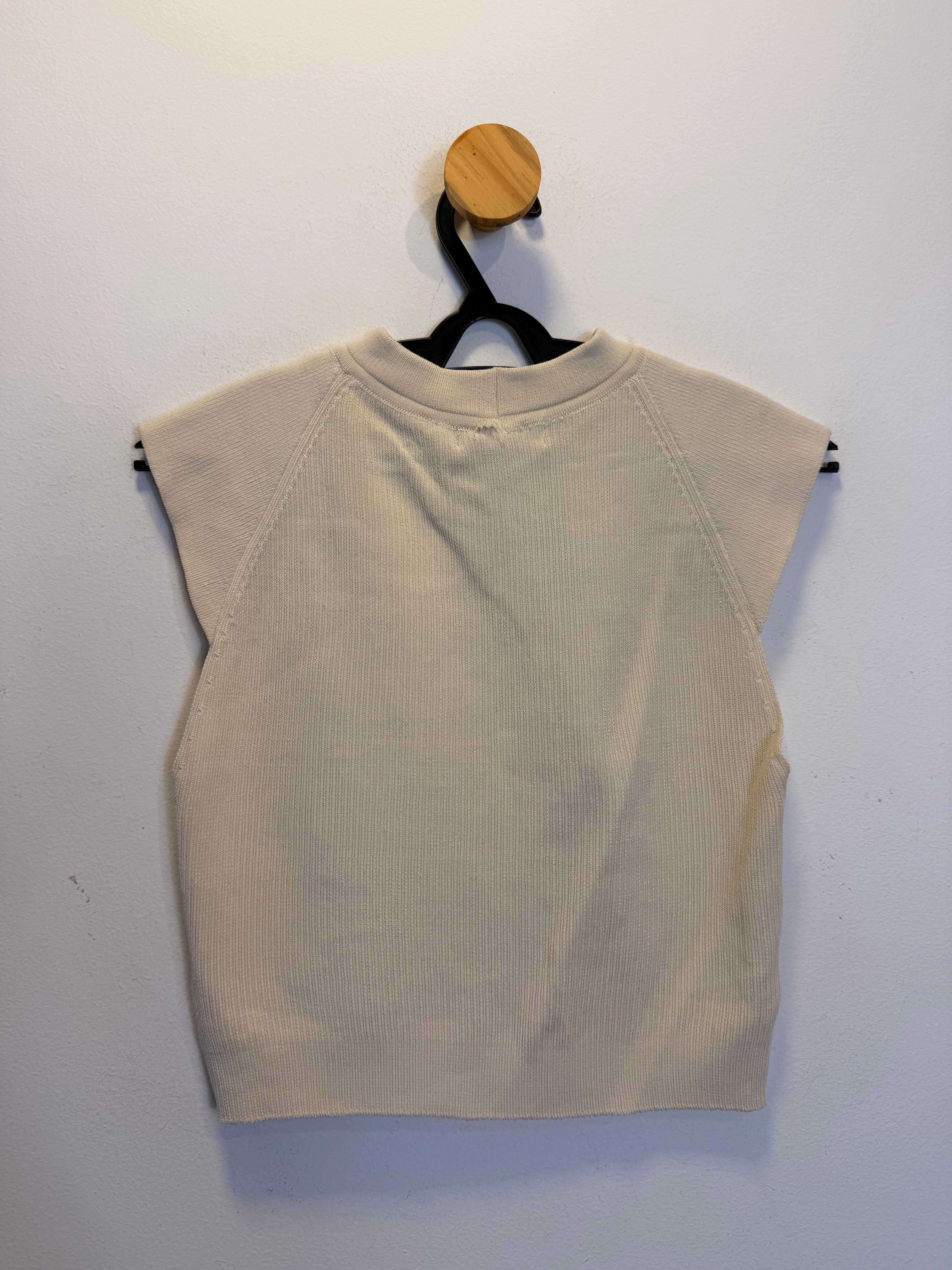 Cropped Bege Dress To