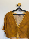 Cropped Caramelo