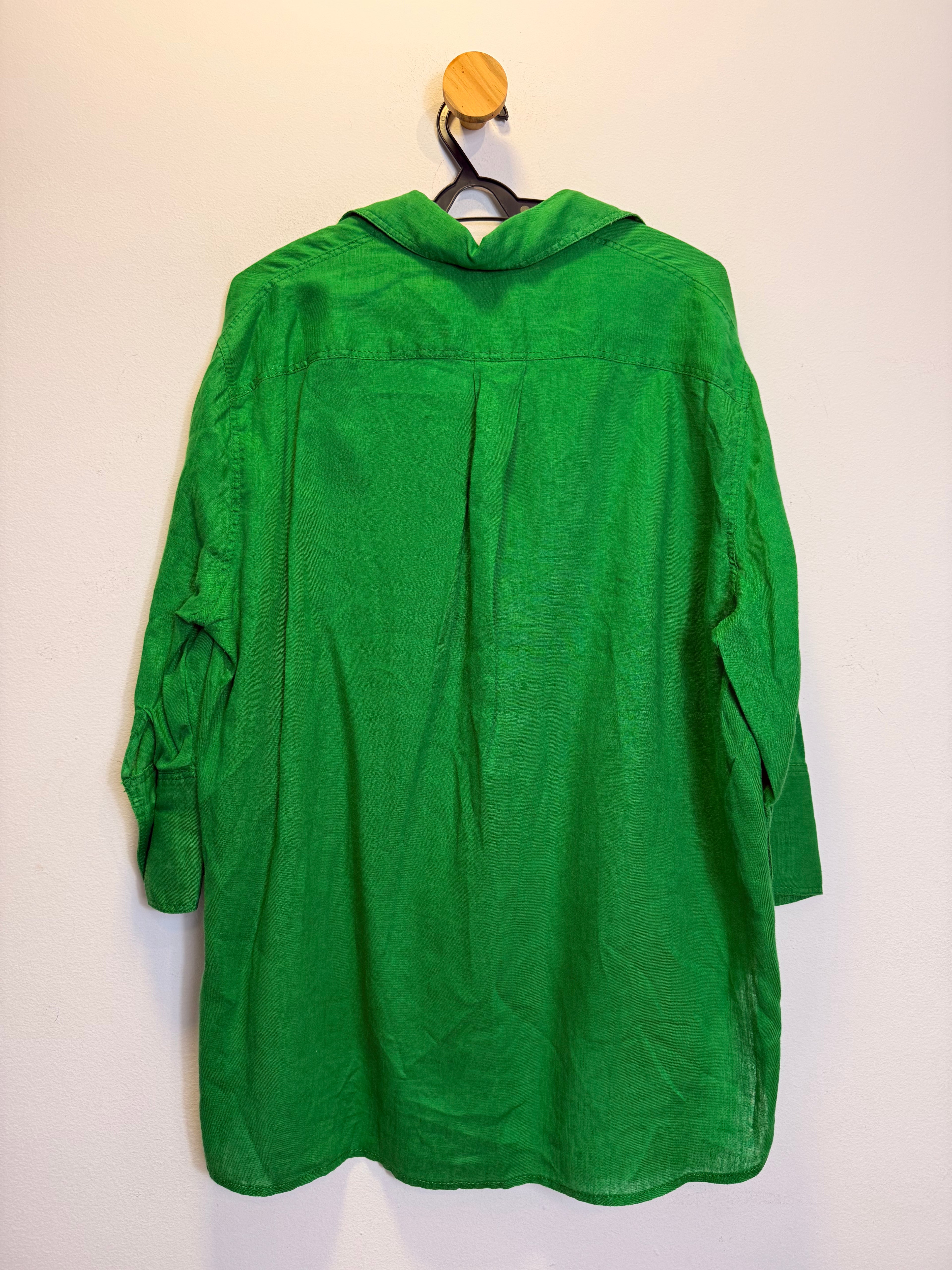 Camisa Verde Zara