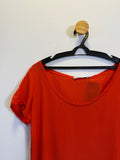 Camiseta Fluida Laranja