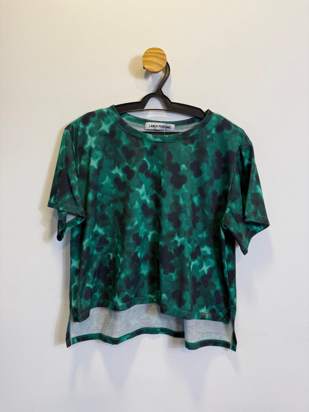 Cropped Camiseta Verde