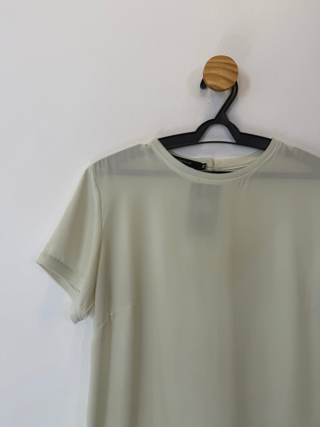 Camiseta Lisa Offwhite