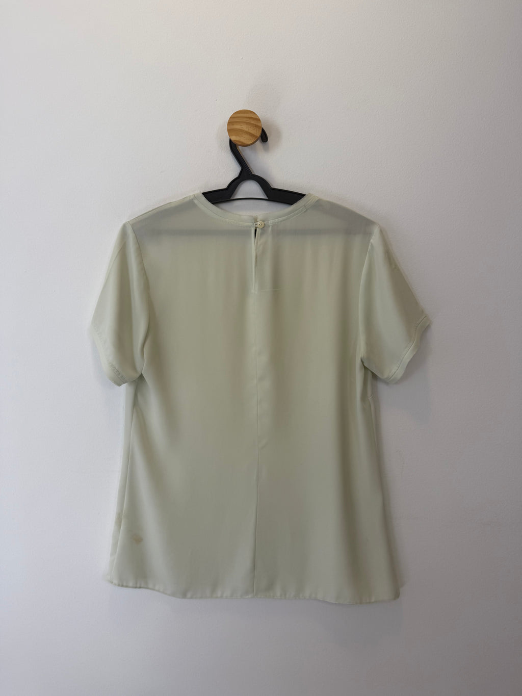 Camiseta Lisa Offwhite