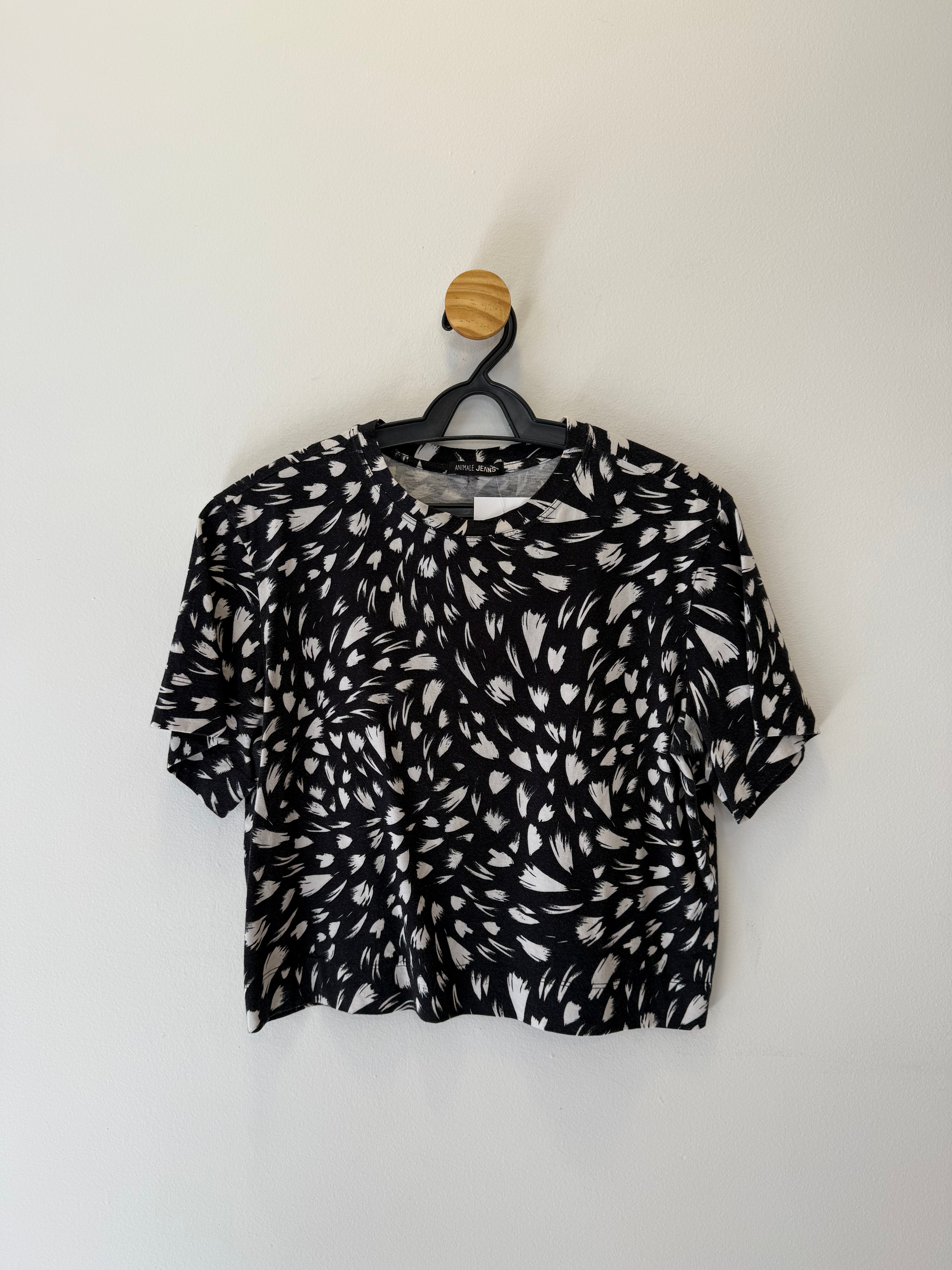 Cropped Preto e Branco