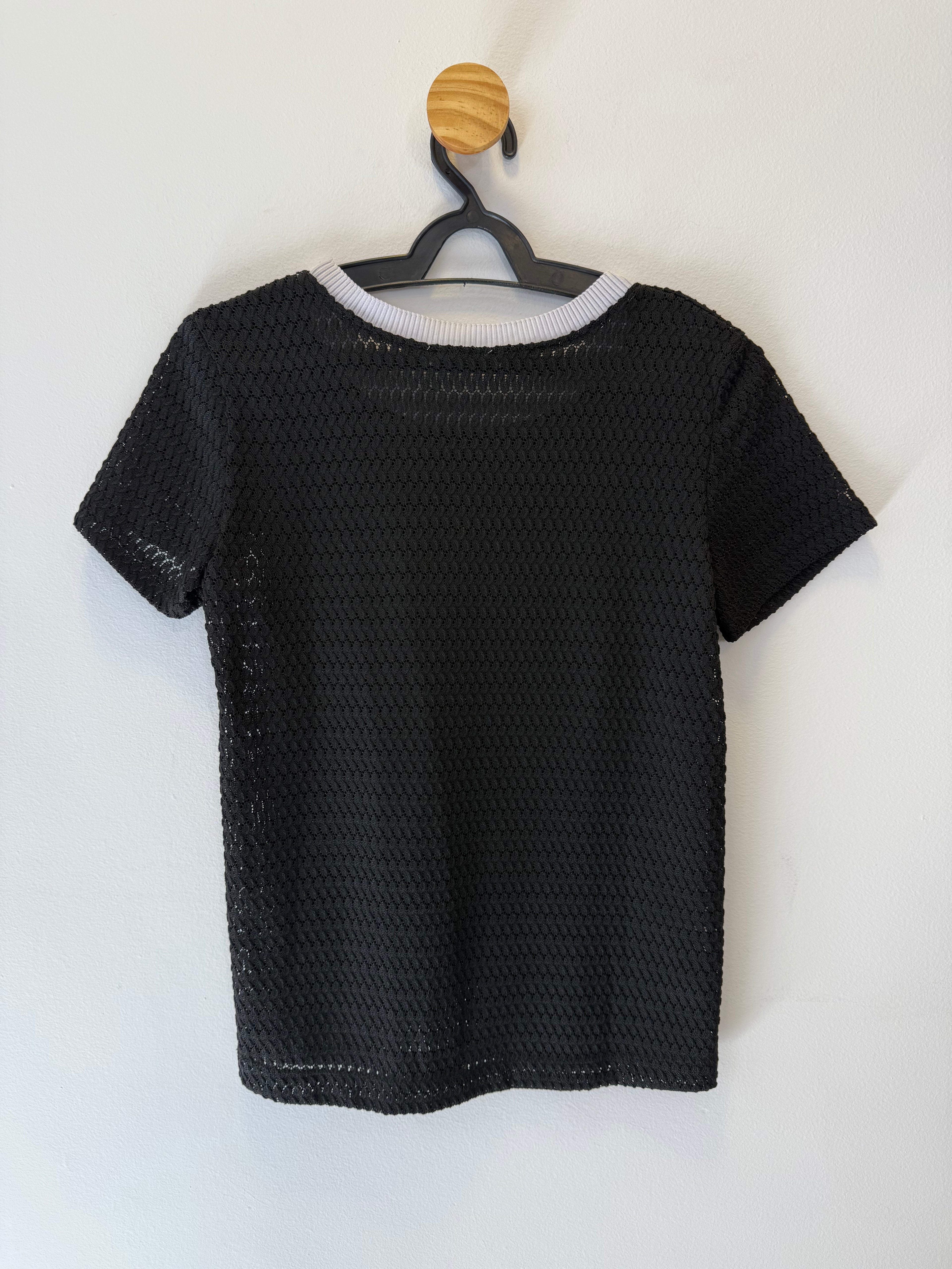 Blusa Tricot Preta