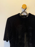 Blusa Preta Brilhosa