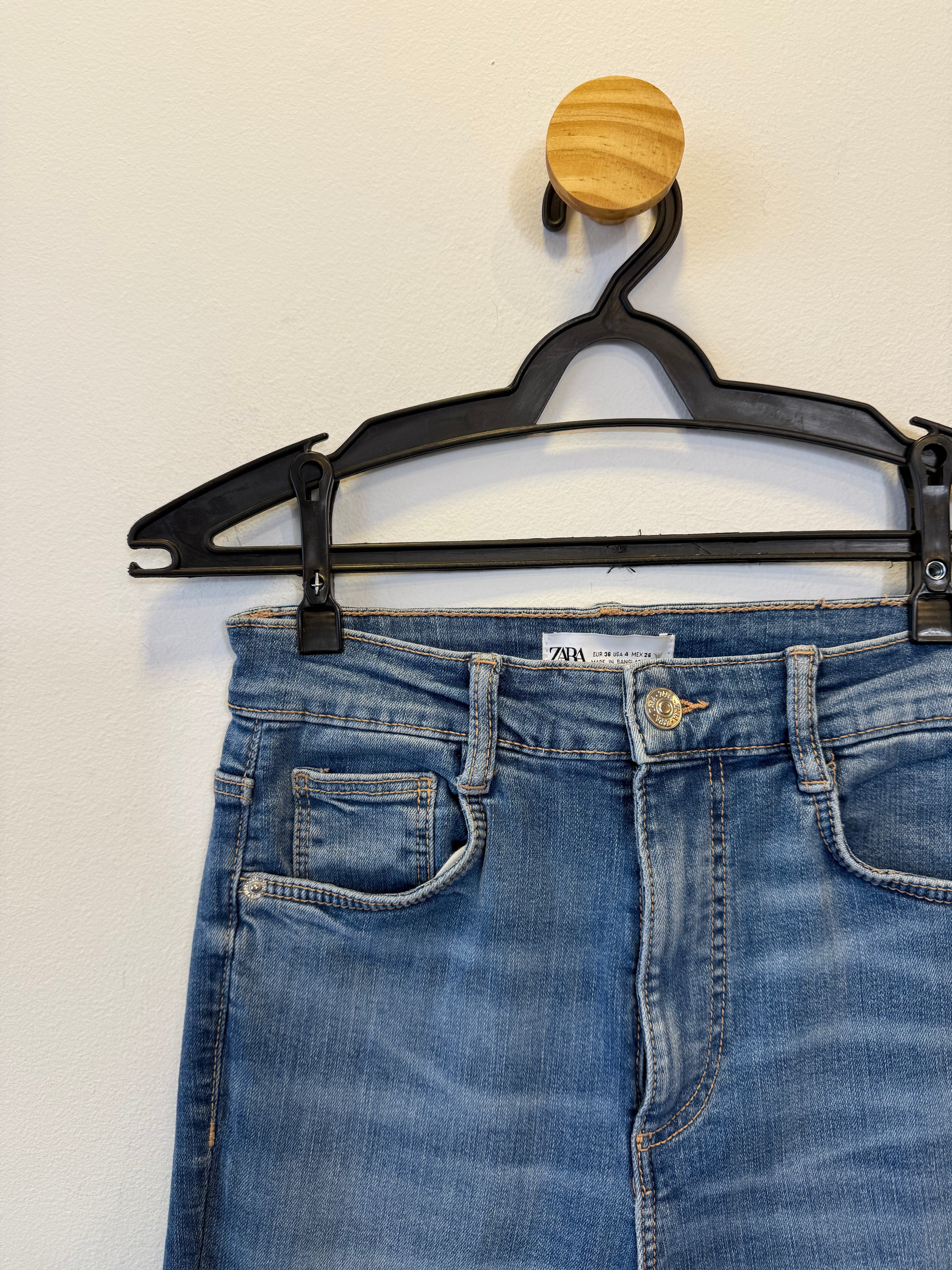 Calça Jeans Skinny Zara