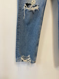 Mom Jeans Destroyed