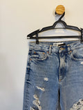 Calça Jeans Destroyed Zara