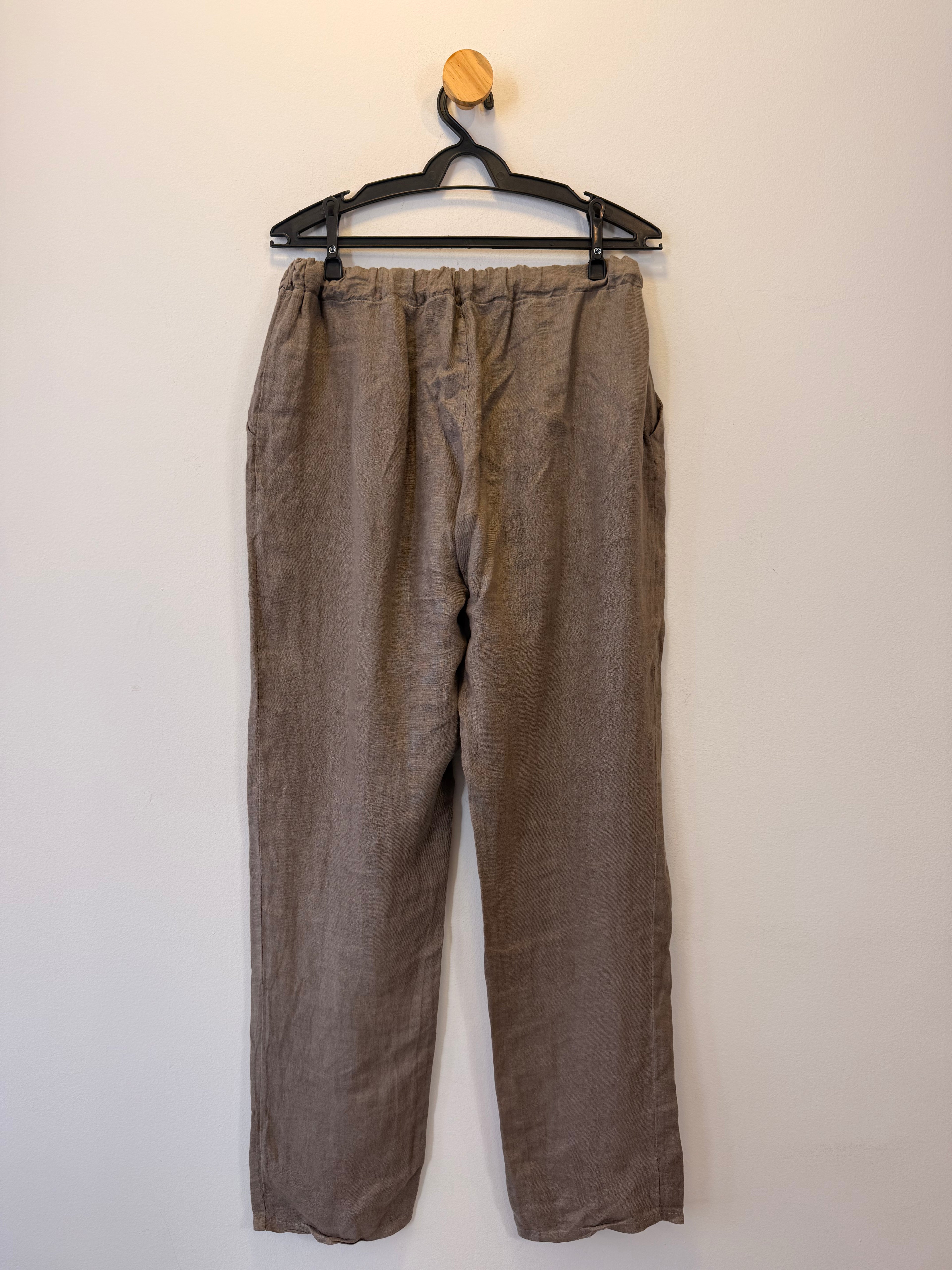 Conjunto de Linho Cinza