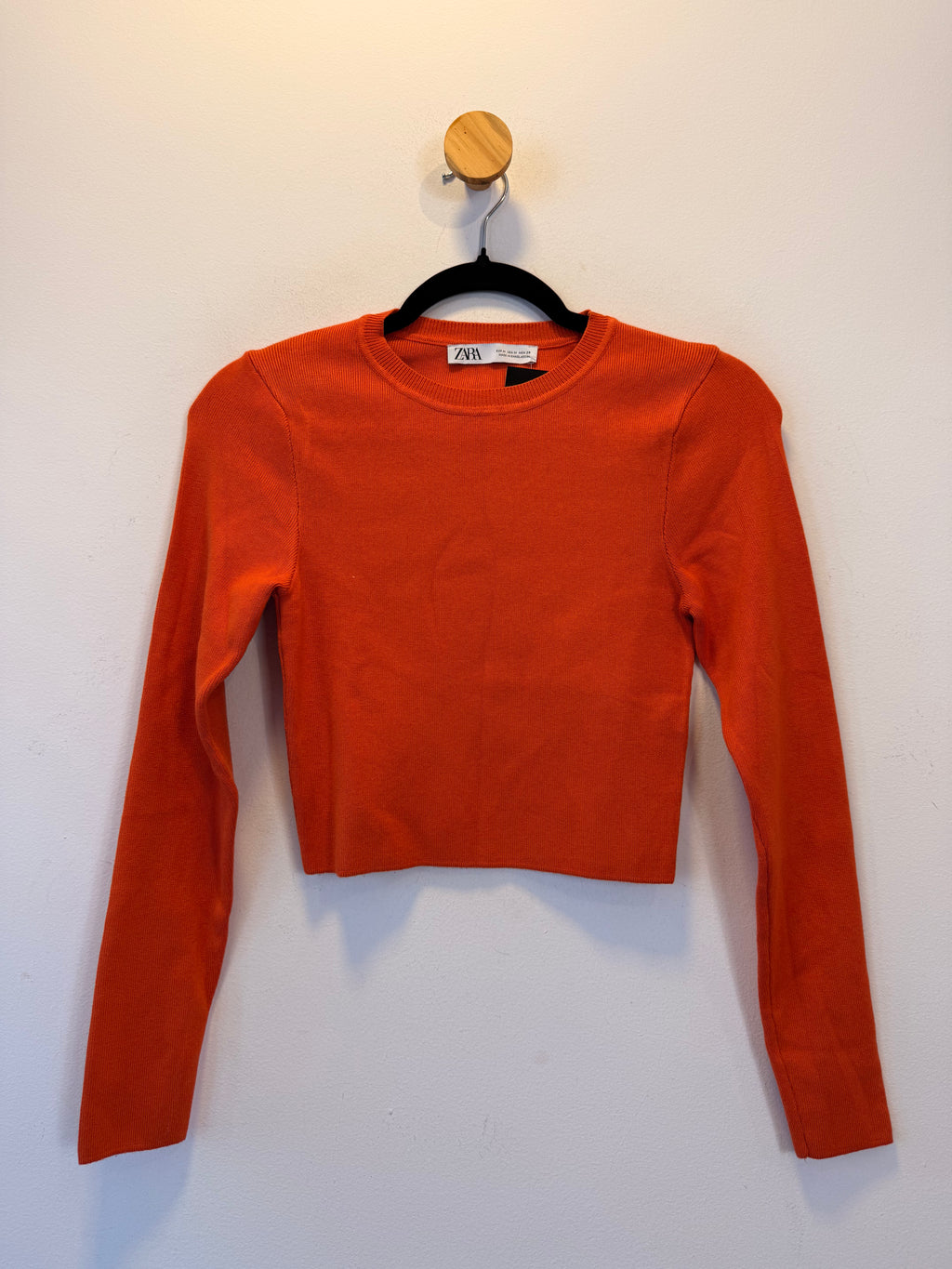 Tricot Laranja Zara