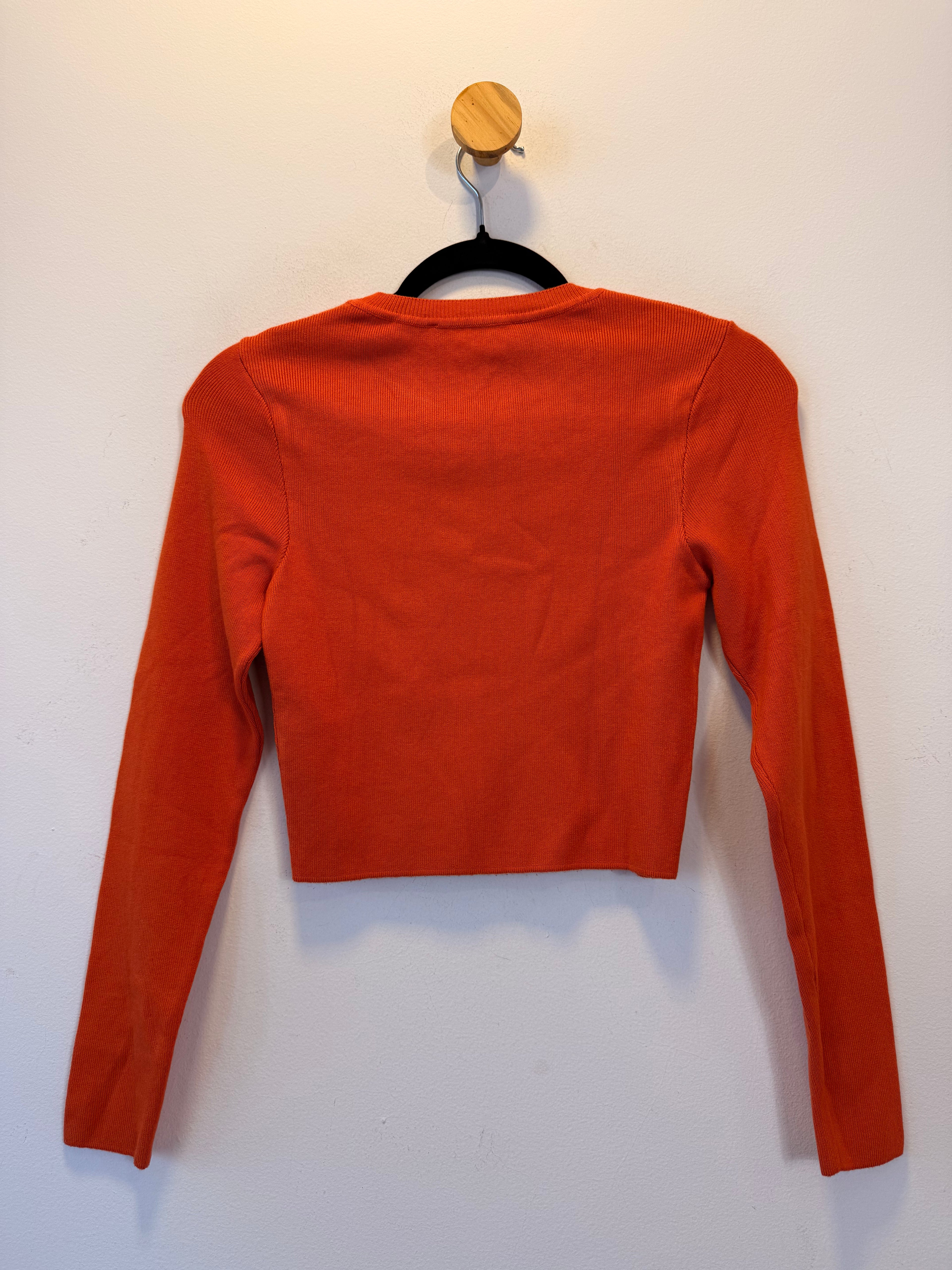 Tricot Laranja Zara
