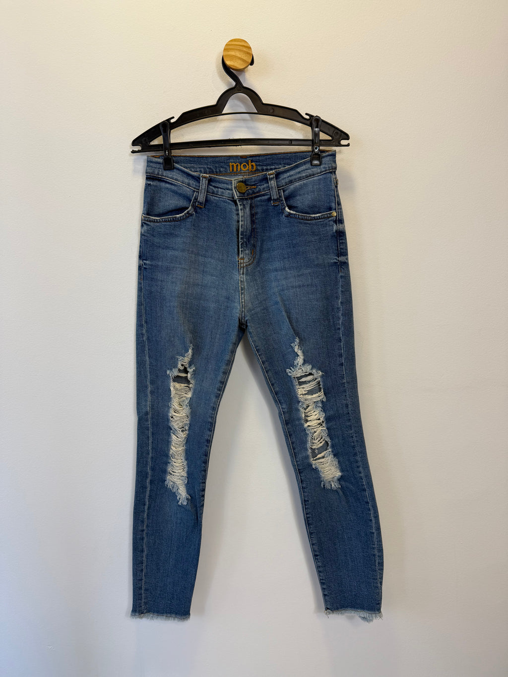 Calça Jeans Skinny Mob