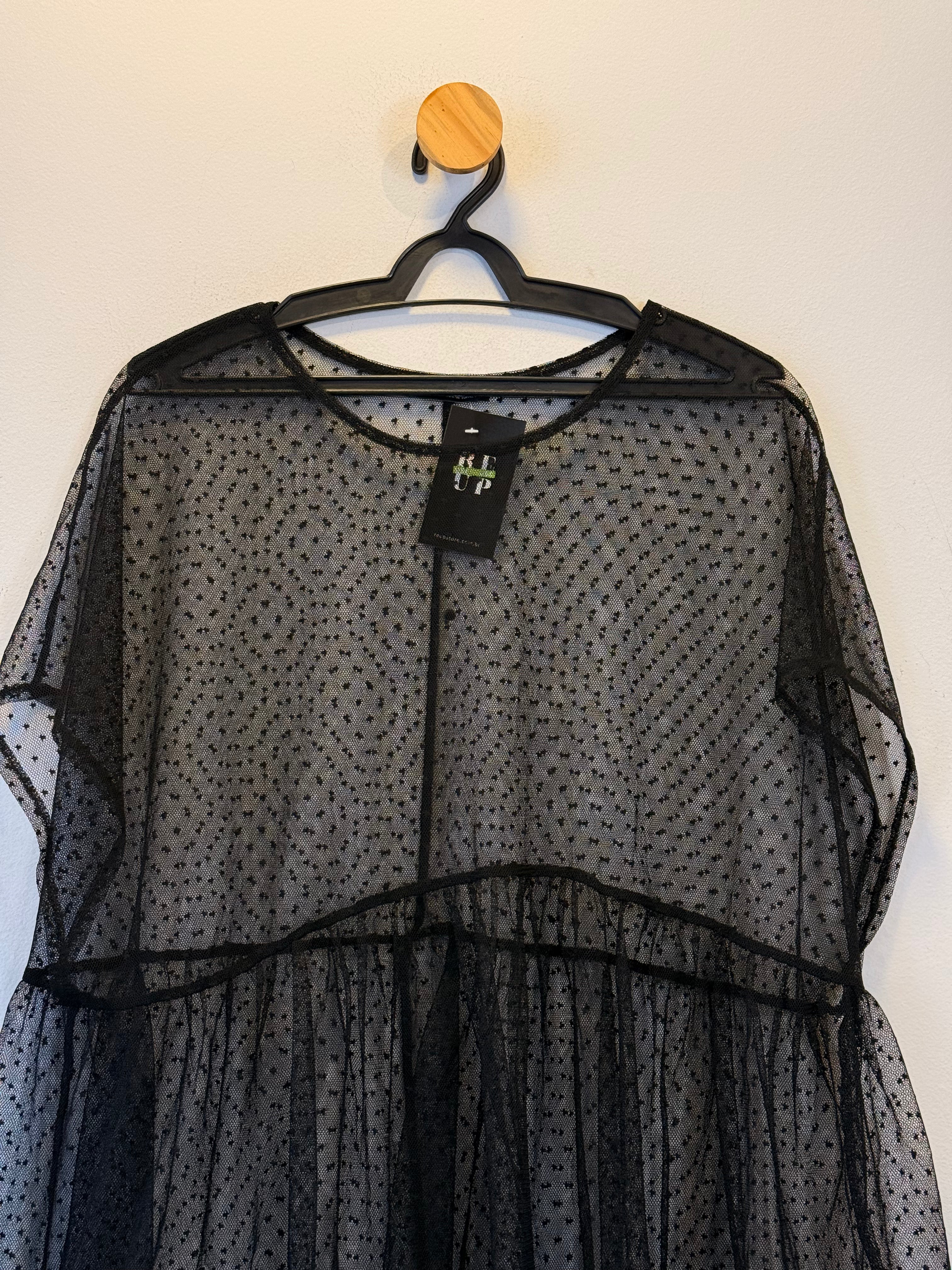Blusa Preta Zara