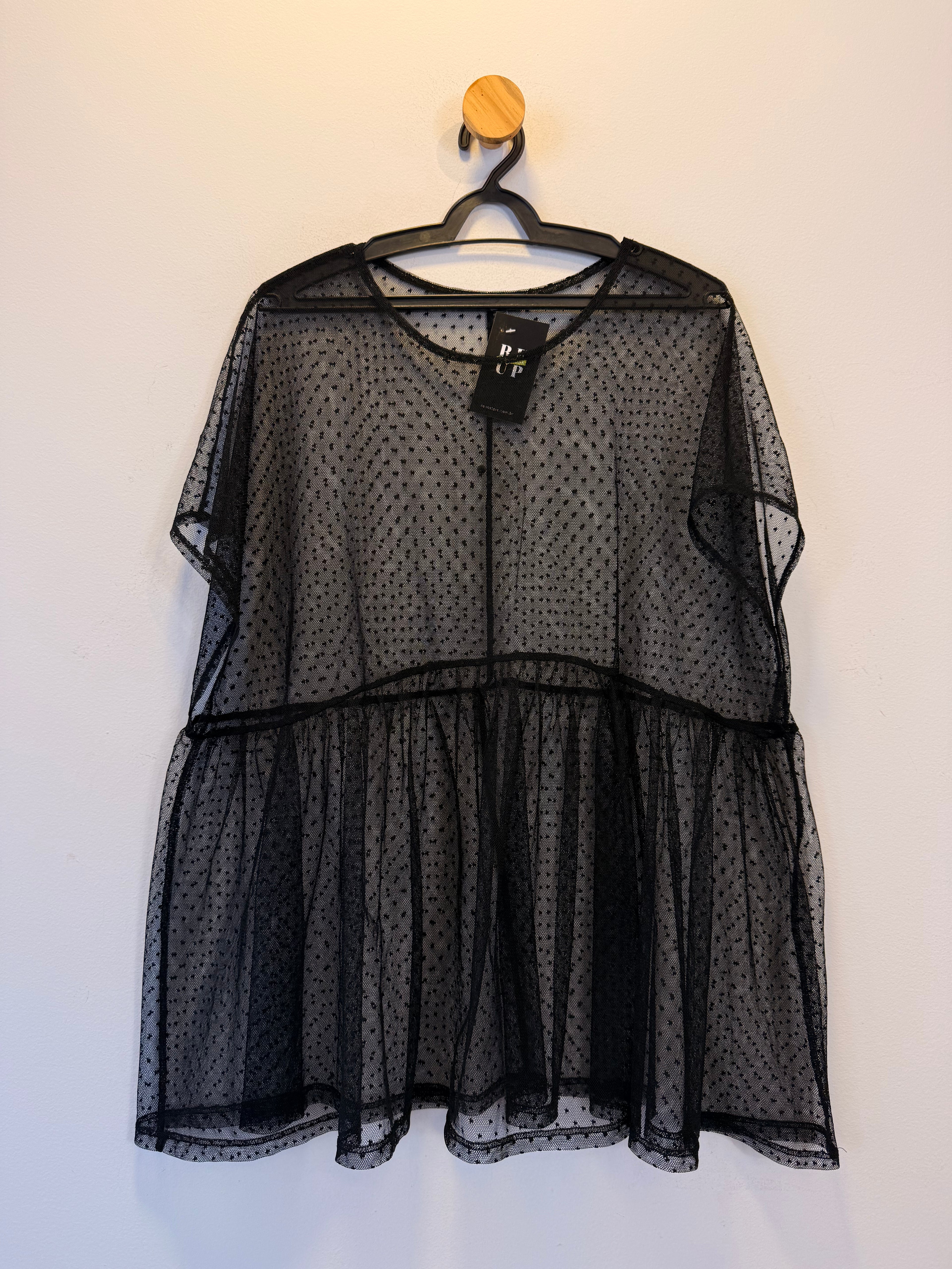 Blusa Preta Zara