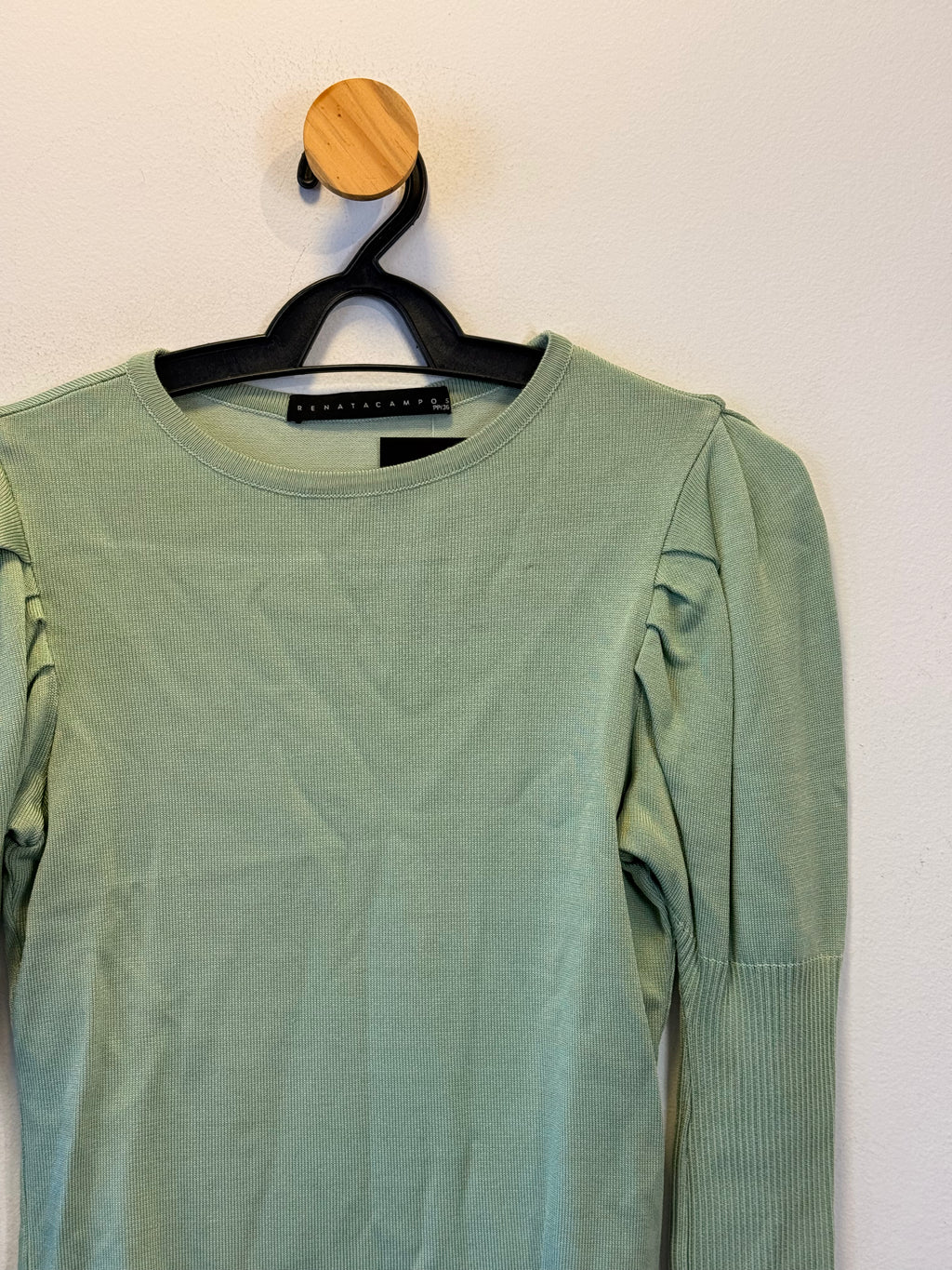 Tricot Verde Renata Campos