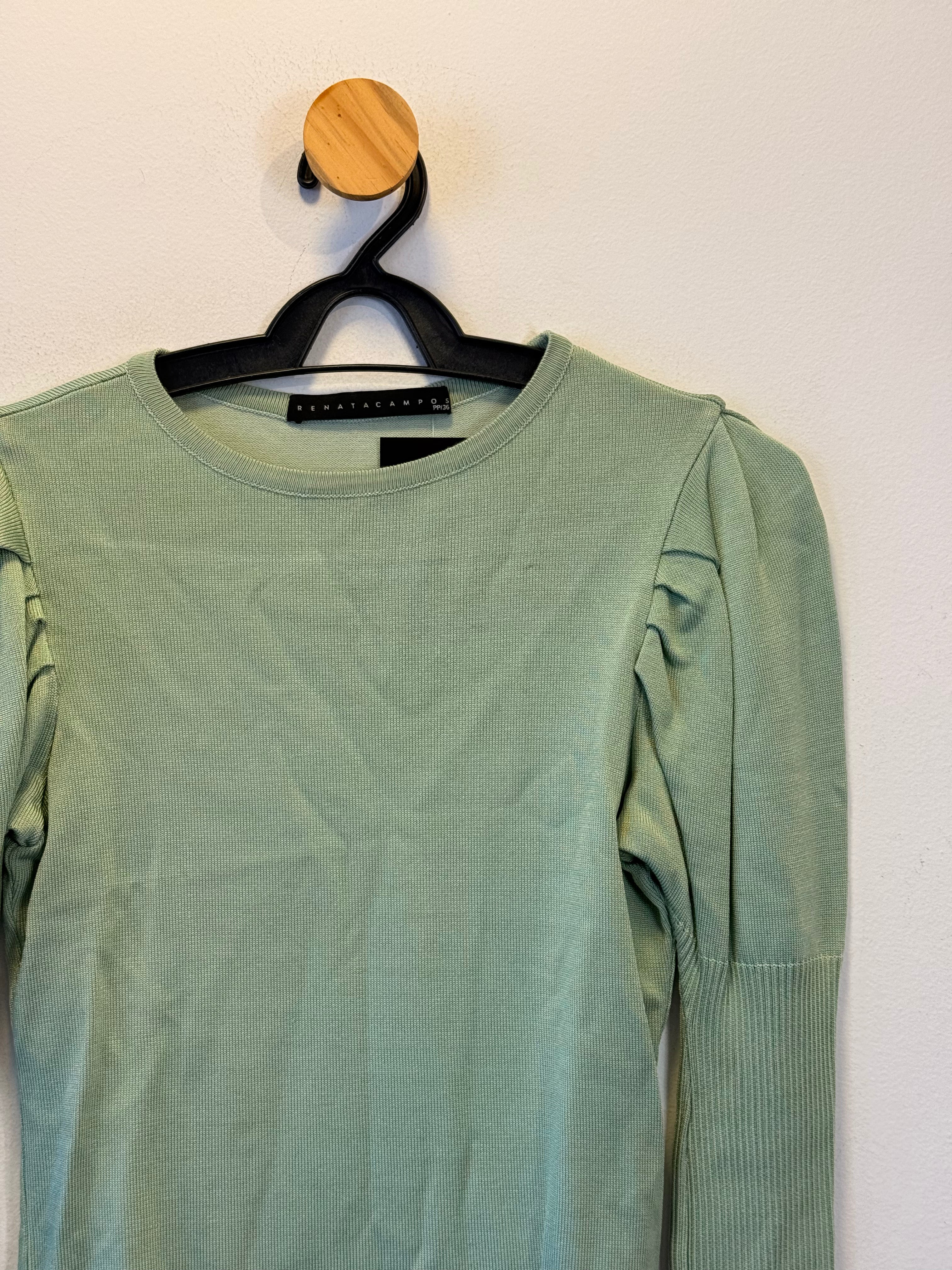 Tricot Verde Renata Campos