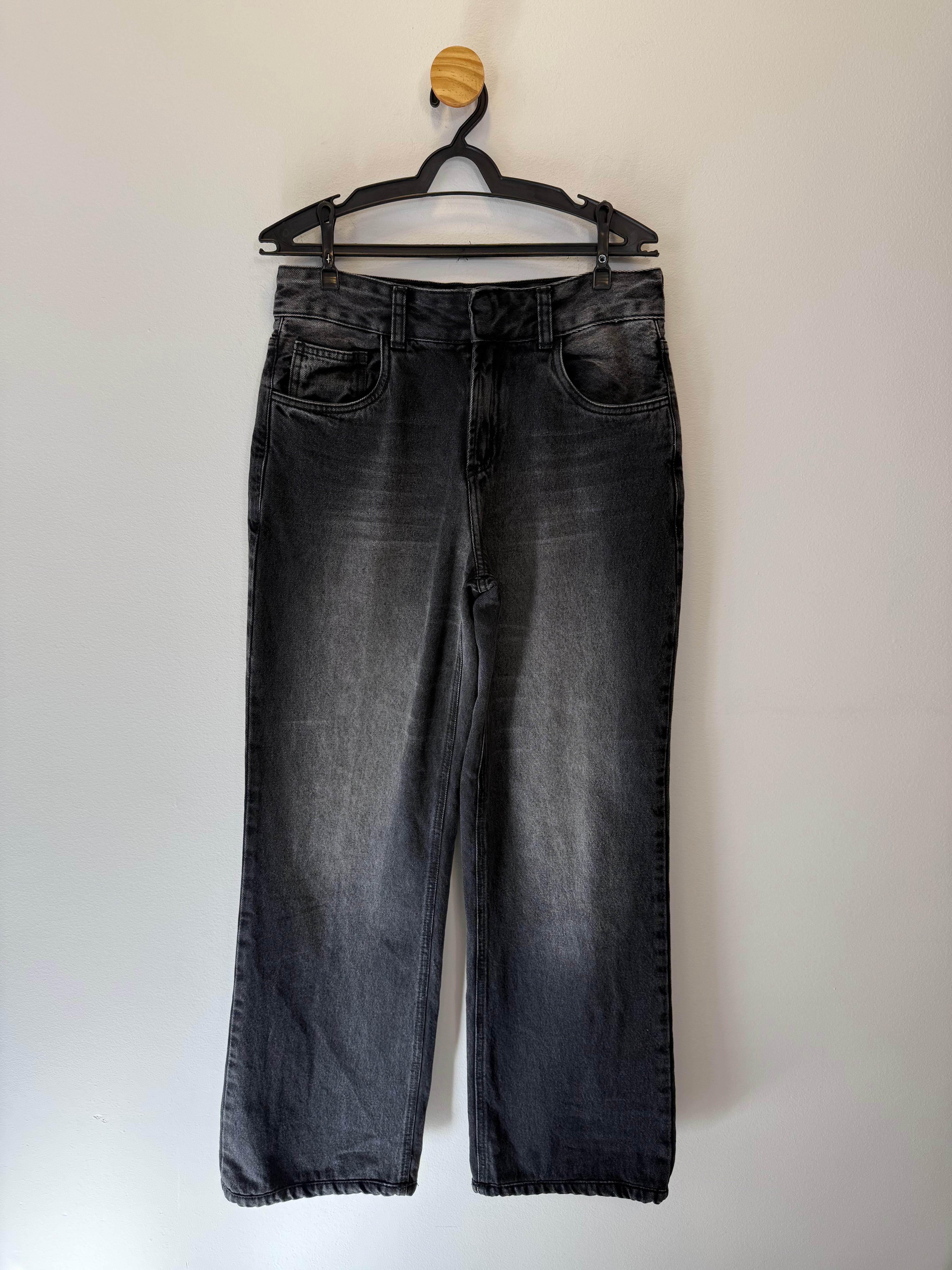 Calça Jeans Wide Leg Estonada Tig