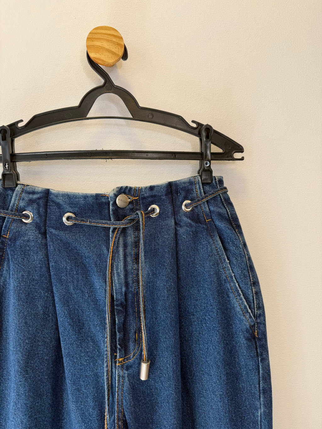 Calça Jeans Balloon L'Cecci