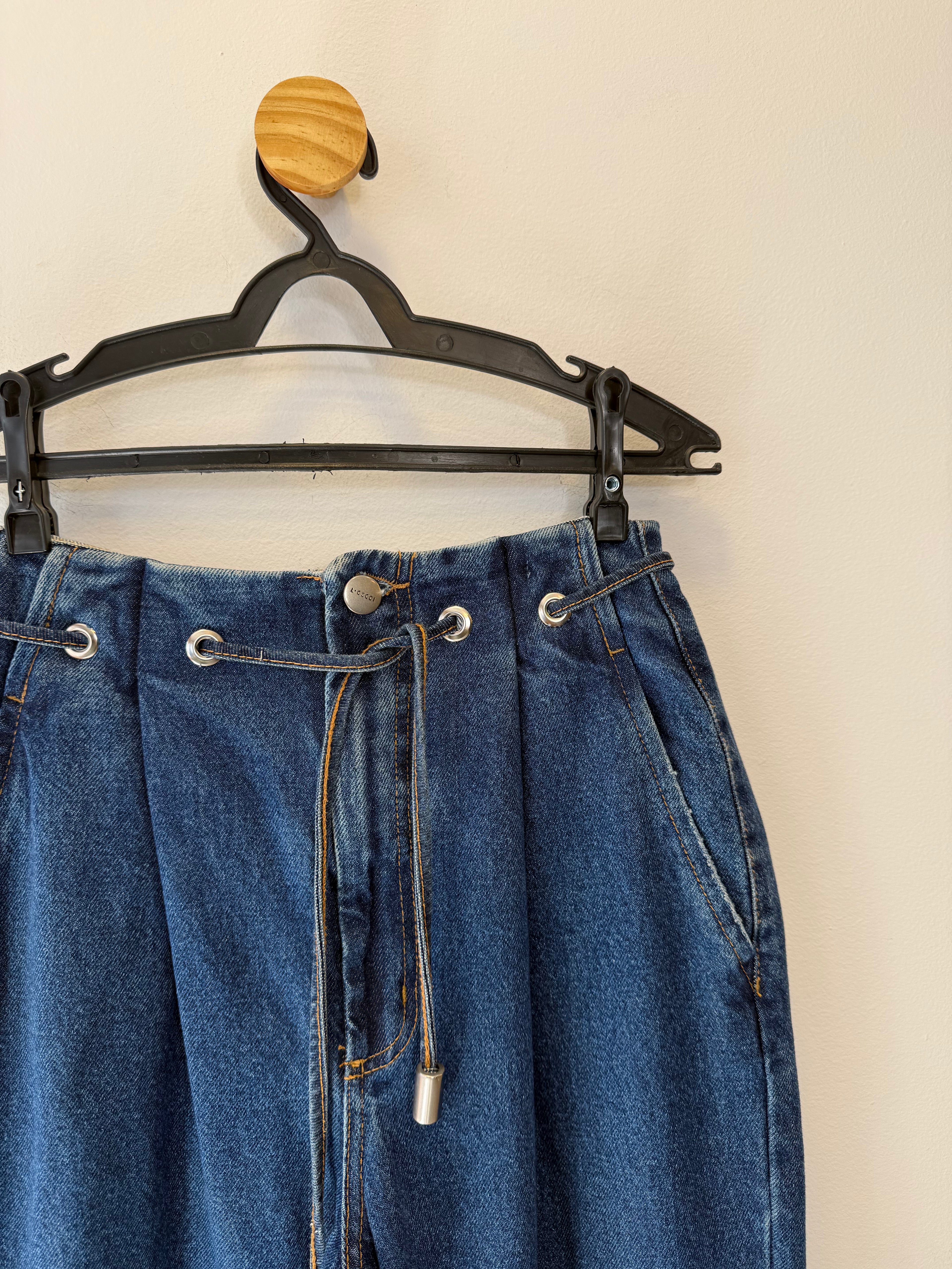Calça Jeans Balloon L'Cecci
