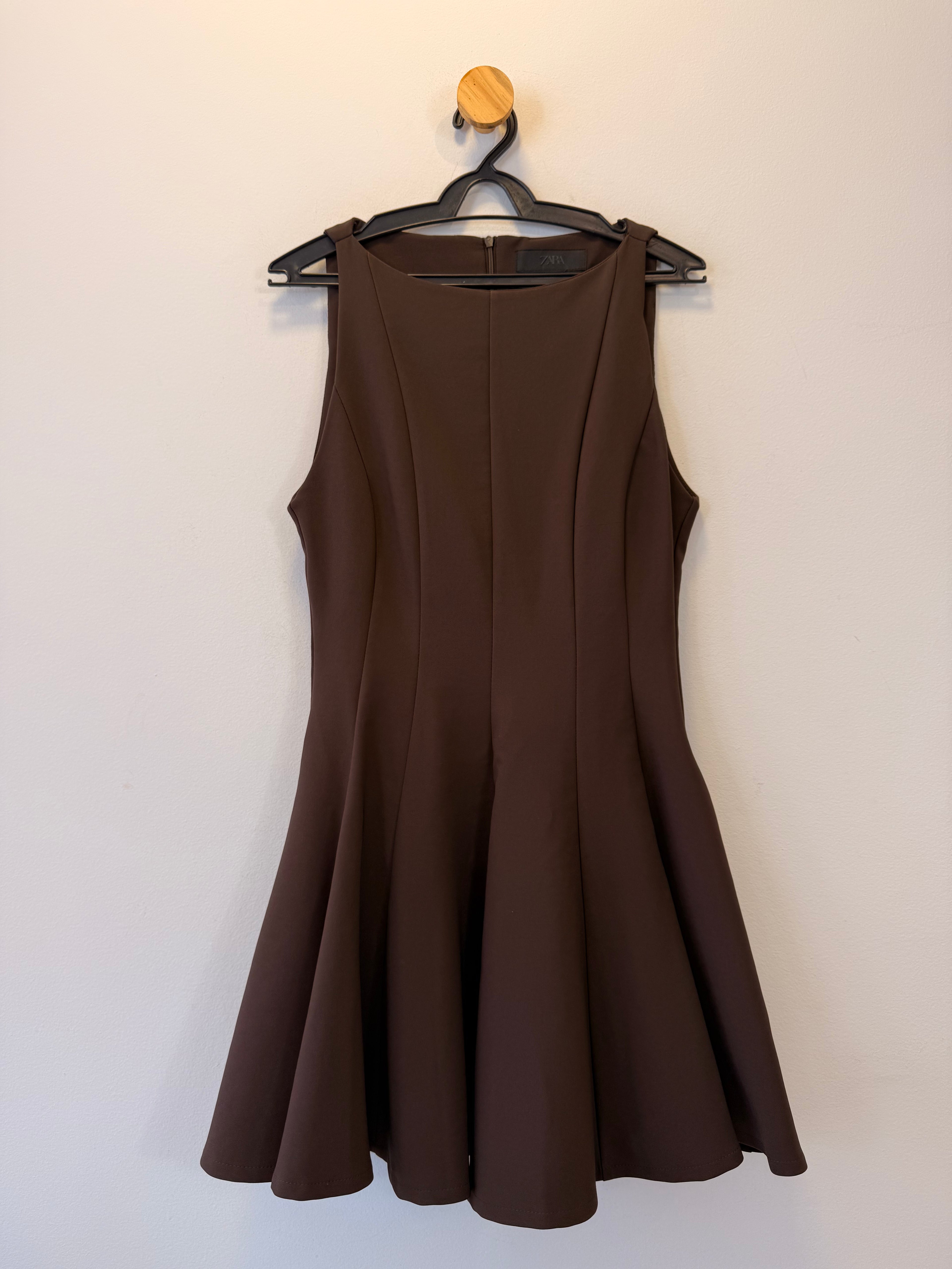 Vestido Marrom Zara