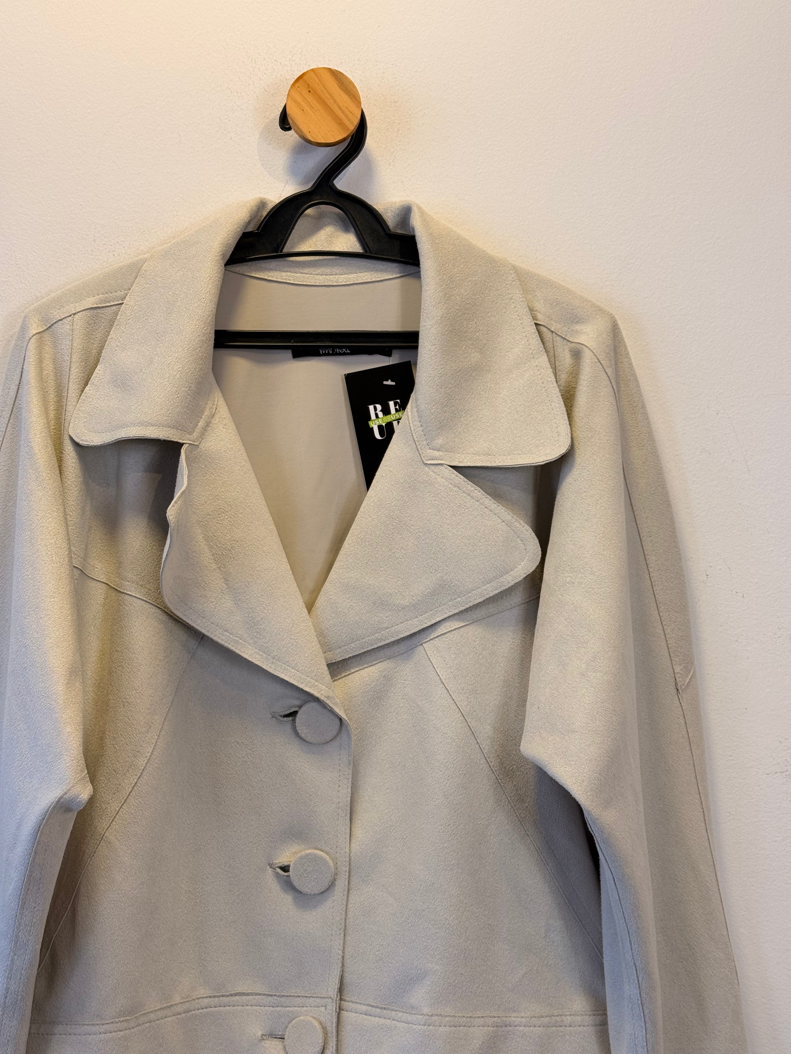 Blazer Cinza Pink Poá
