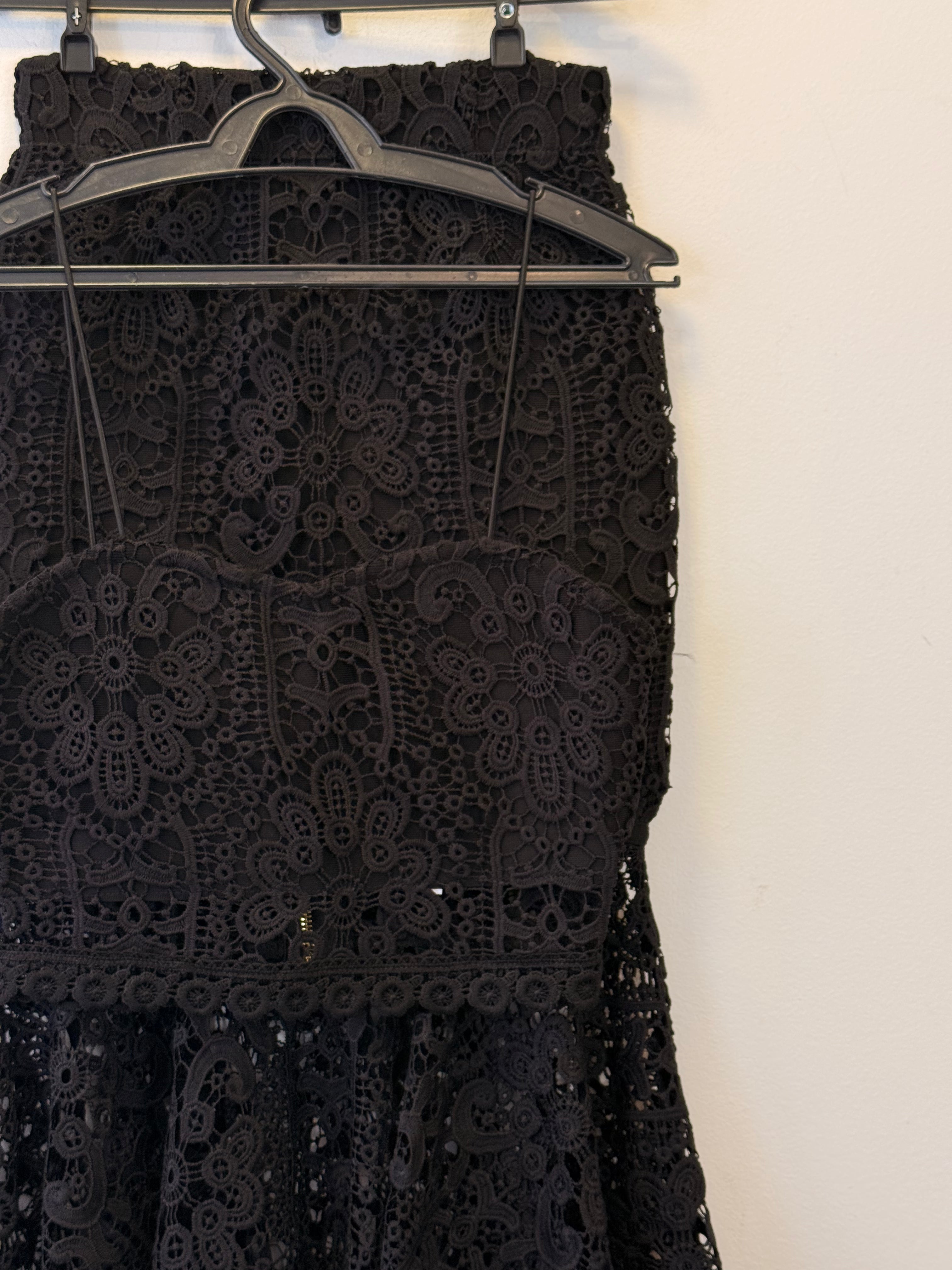 Conjunto Preto Renda