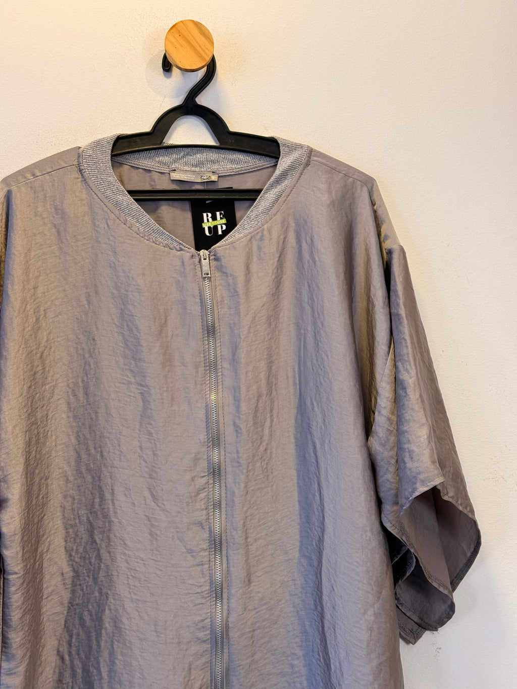 Chemise com Zíper Zara